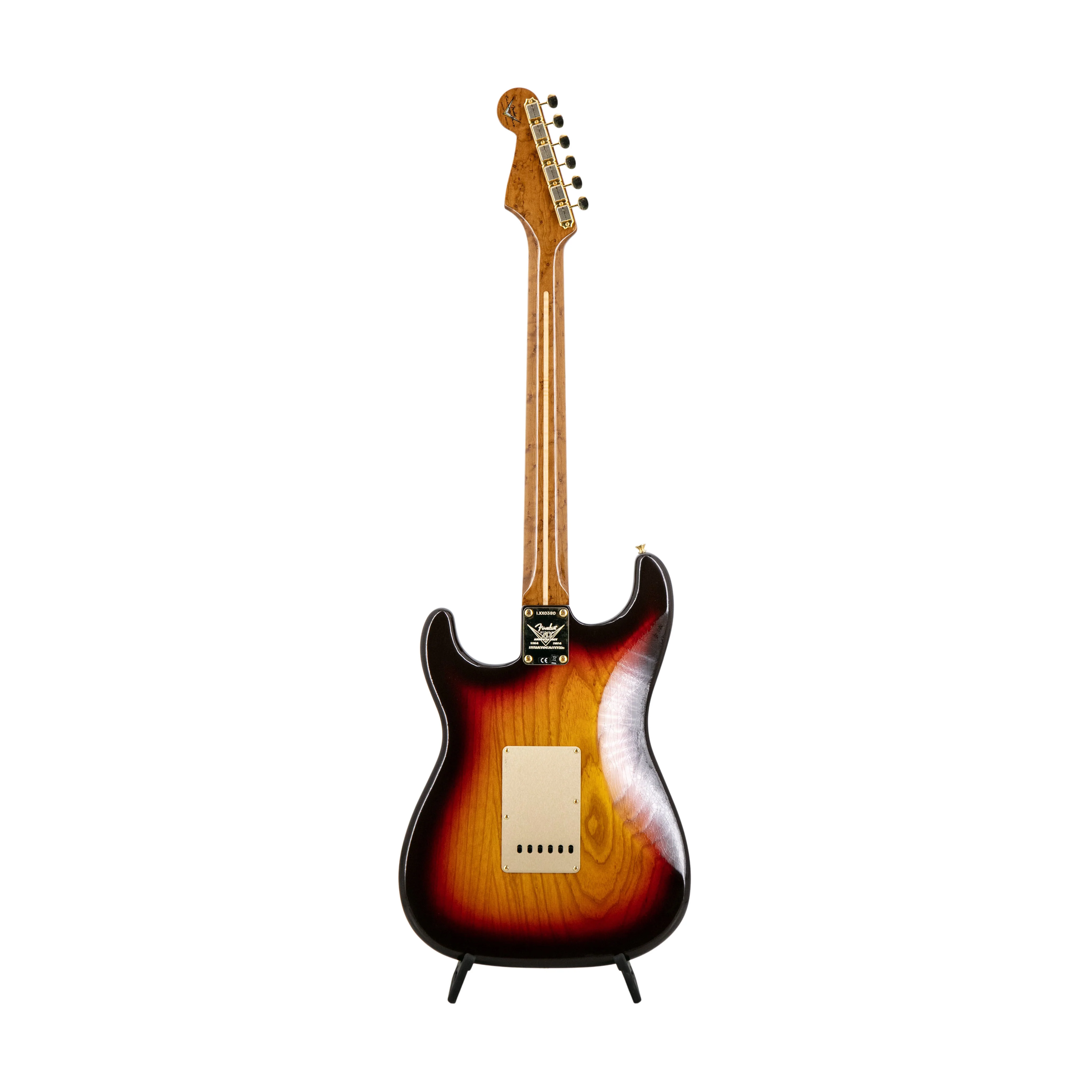 Fender Custom Shop Limited Edition 1954 Roasted Stratocaster, Chocolate 3-Color Sunburst - Image 2