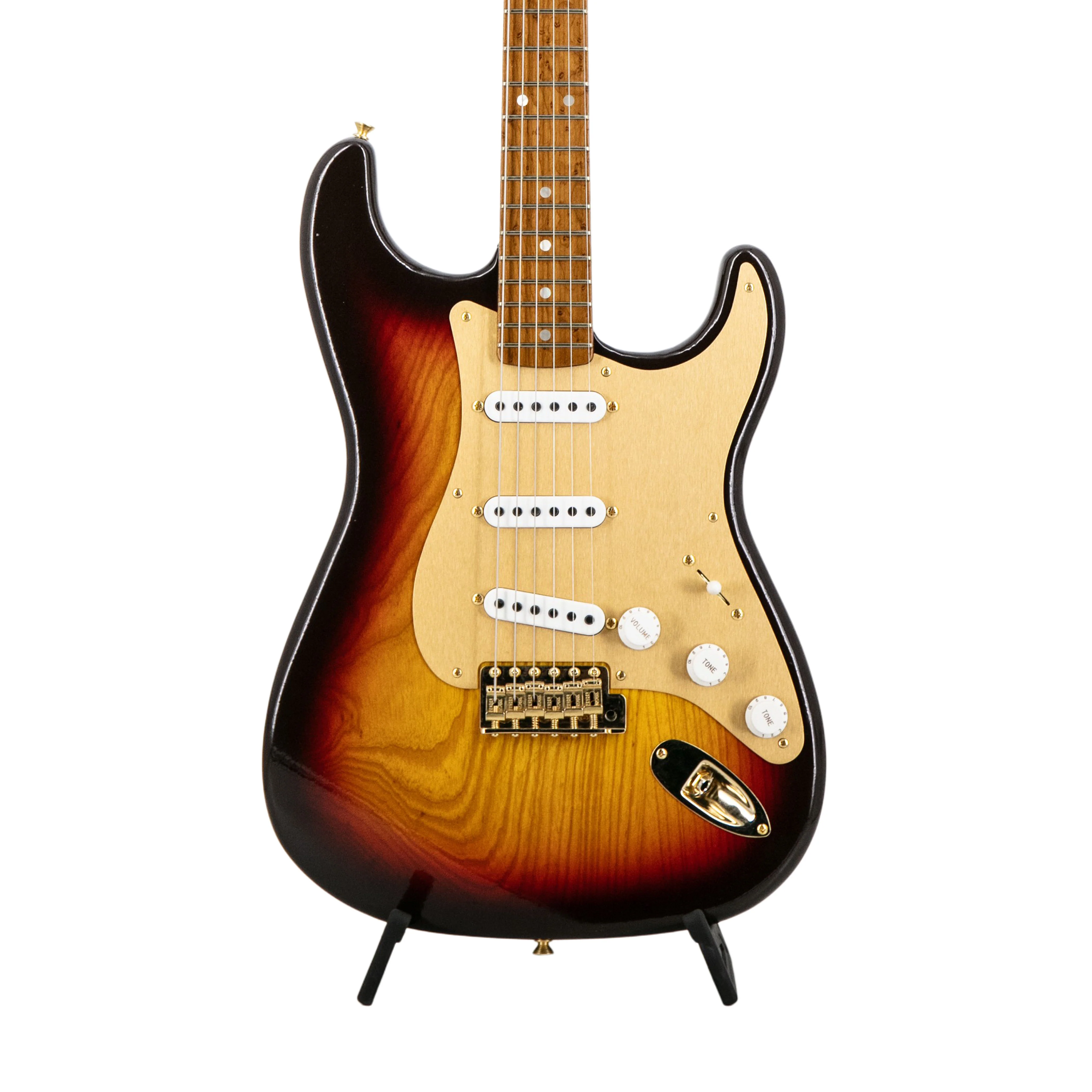 Fender Custom Shop Limited Edition 1954 Roasted Stratocaster, Chocolate 3-Color Sunburst - Image 3