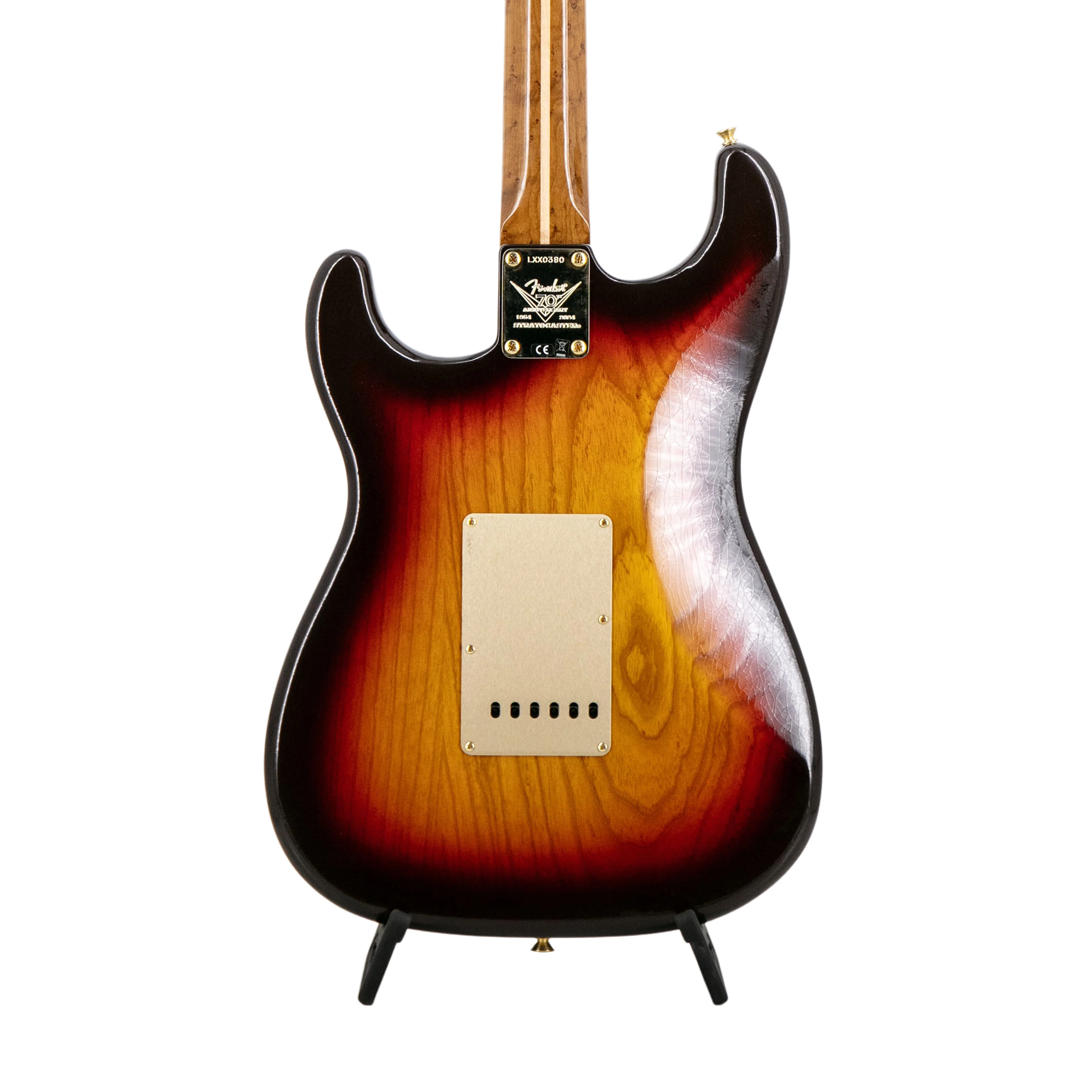 Fender Custom Shop Limited Edition 1954 Roasted Stratocaster, Chocolate 3-Color Sunburst - Image 4
