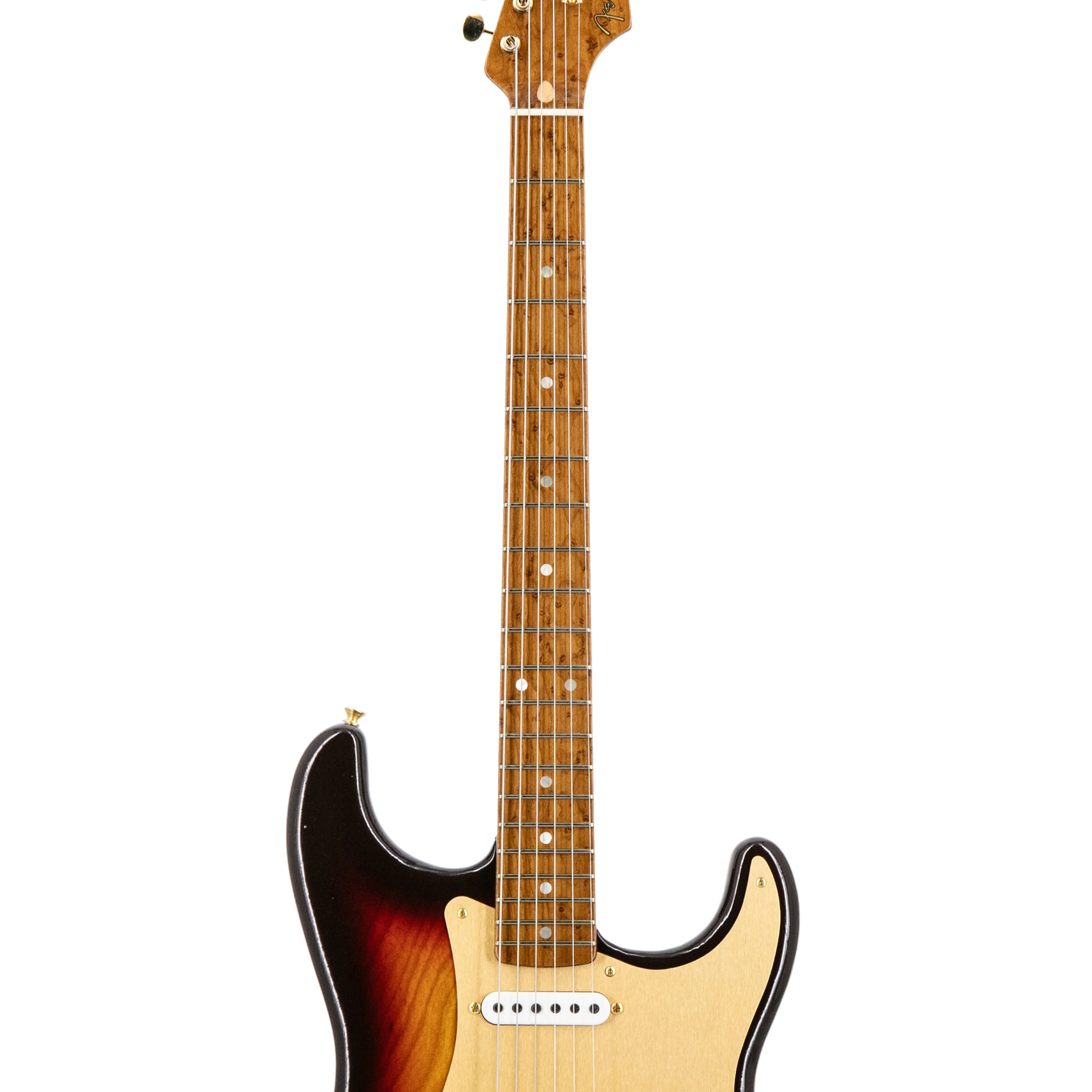 Fender Custom Shop Limited Edition 1954 Roasted Stratocaster, Chocolate 3-Color Sunburst - Image 5