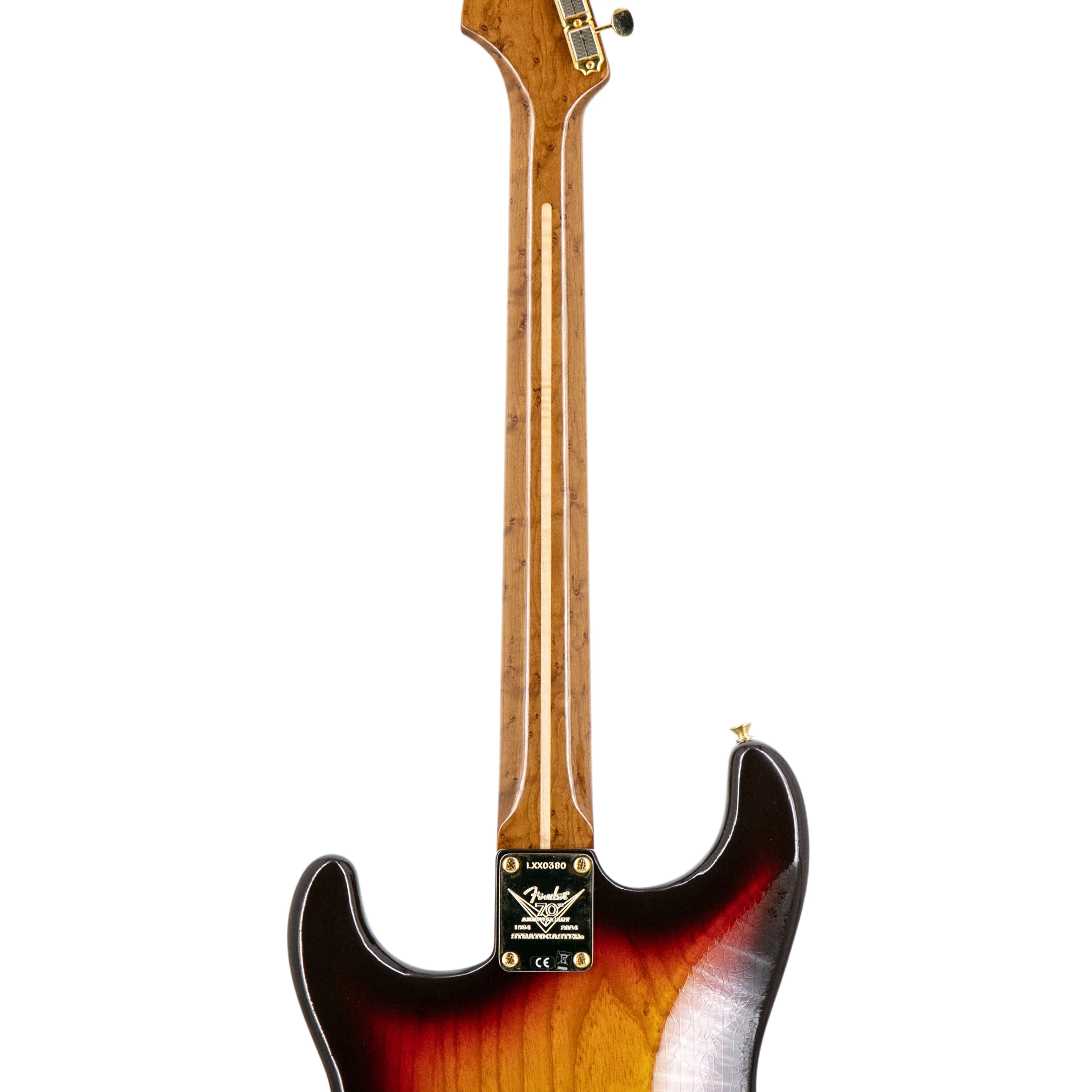 Fender Custom Shop Limited Edition 1954 Roasted Stratocaster, Chocolate 3-Color Sunburst - Image 6