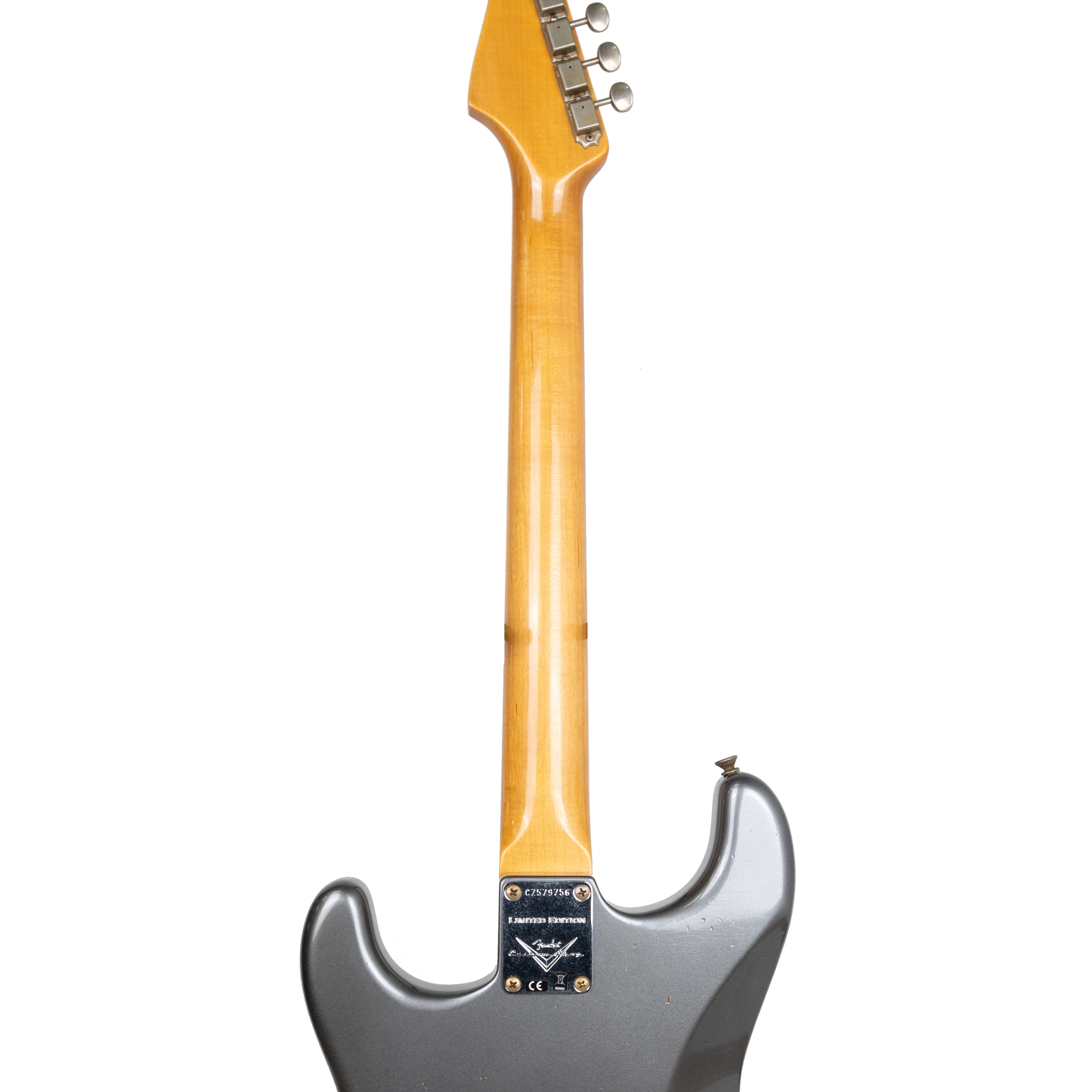 Fender Custom Shop Limited Edition 1965 Stratocaster Journeyman Guitar, Aged Pewter - Image 6