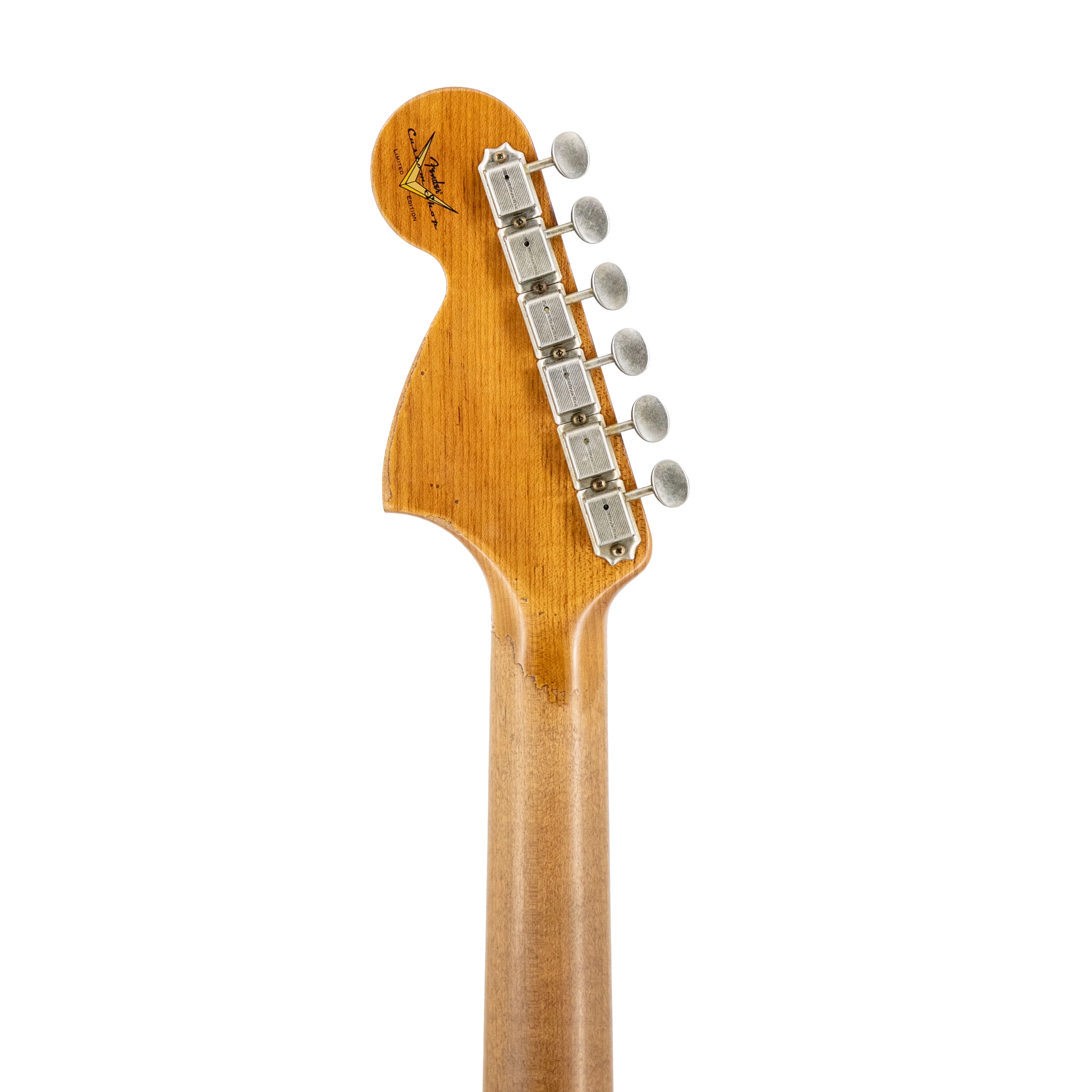 Fender Custom Shop Limited Roasted "Big Head" Stratocaster Super Heavy Relic, RW FB, Aged Black - Image 8