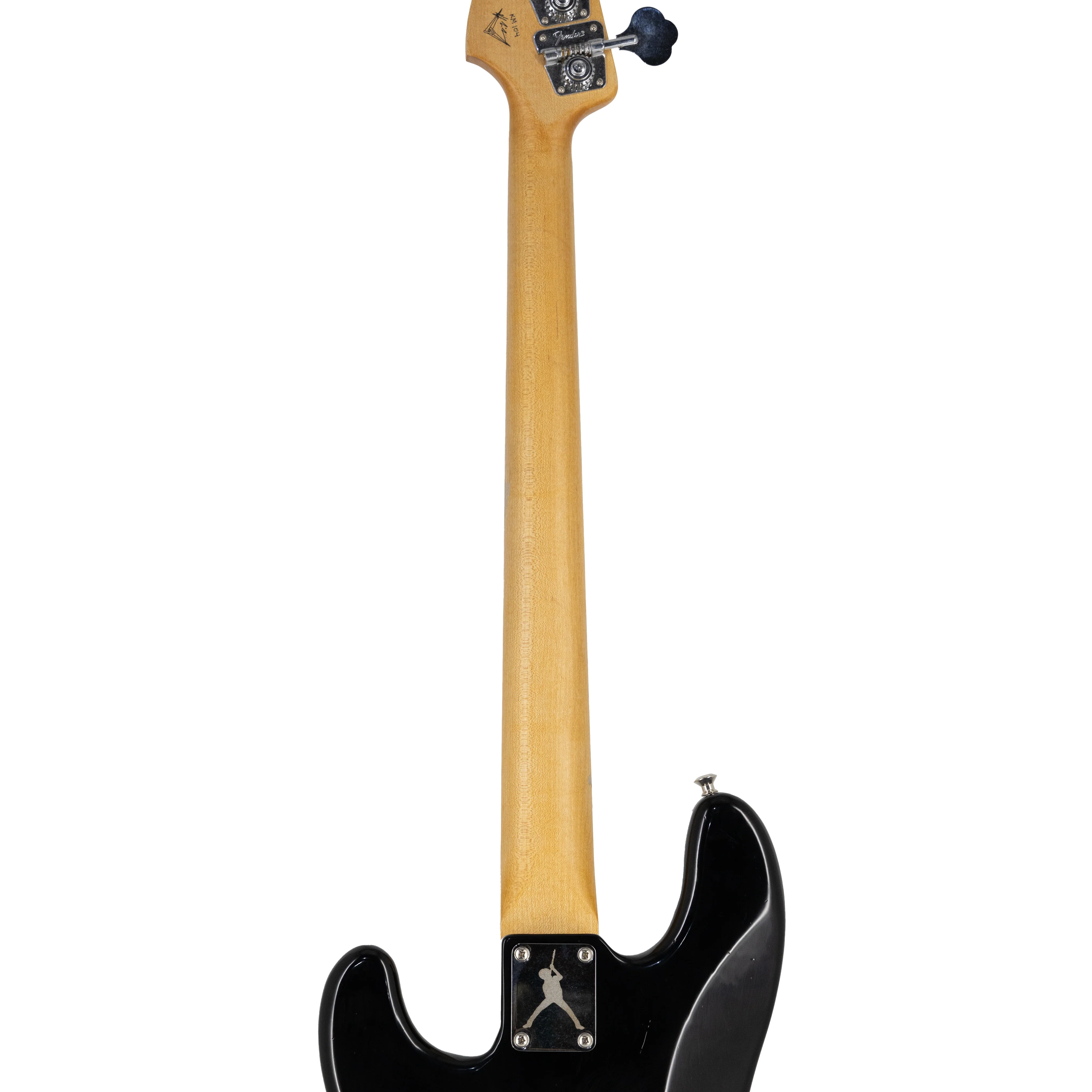 Fender Custom Shop Ltd Ed Kyle Mcmillin Masterbuilt Phil Lynott Precision Bass Guitar, RW FB, Black - Image 6
