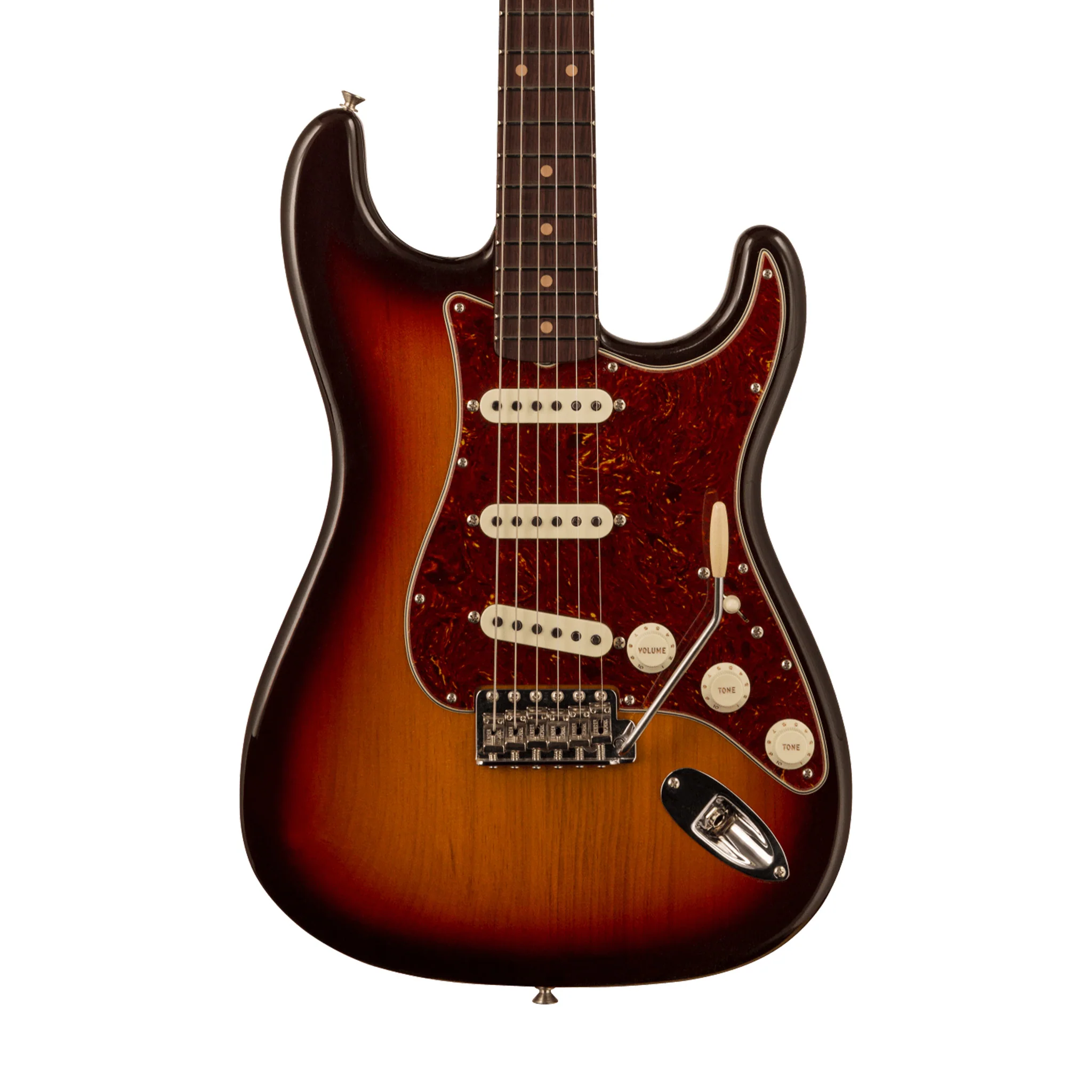 Fender Custom Shop Ltd Ed Roasted Pine Stratocaster Deluxe Closet Classic, Chocolate 3-Color Sunburst - Image 3