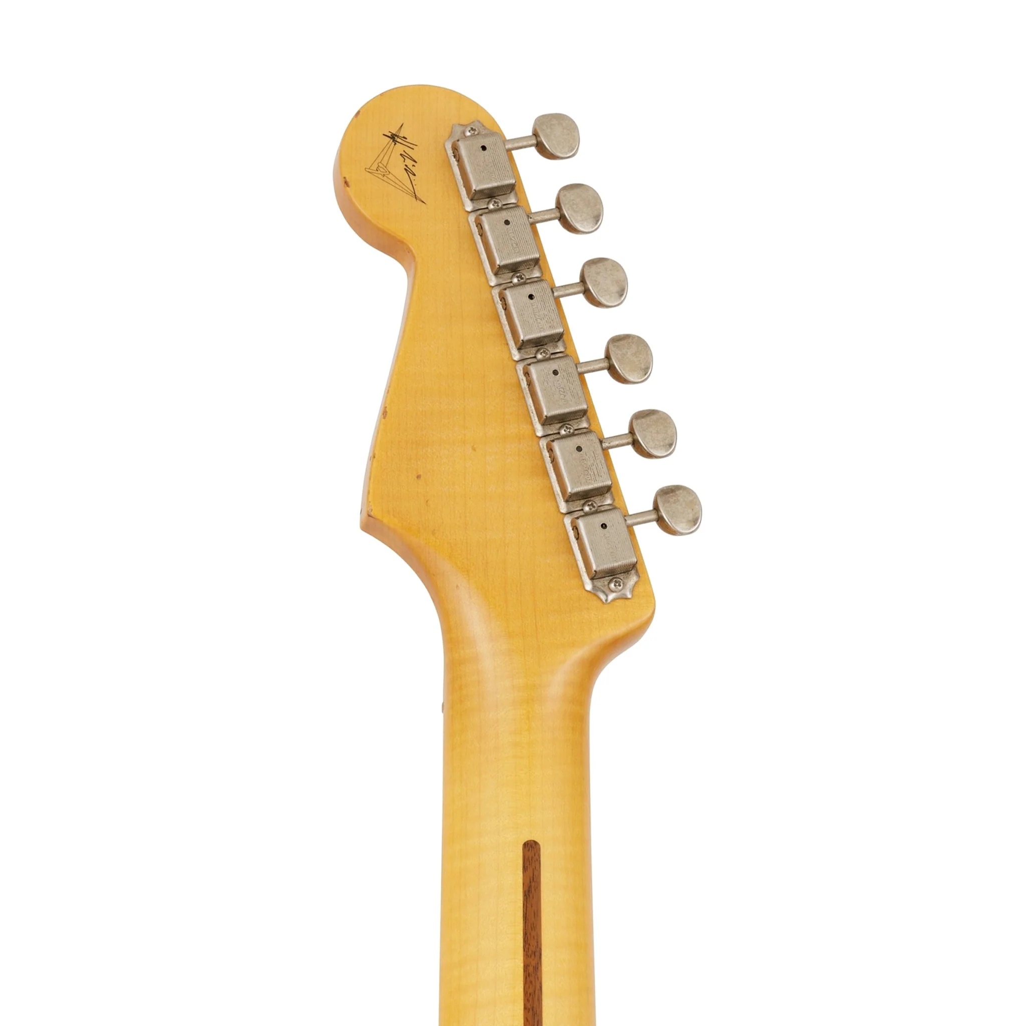 Fender Custom Shop MB Kyle McMillin 1958 Ash Strat Journeyman Relic, Faded Aged Chocolate 3-Color SB - Image 7