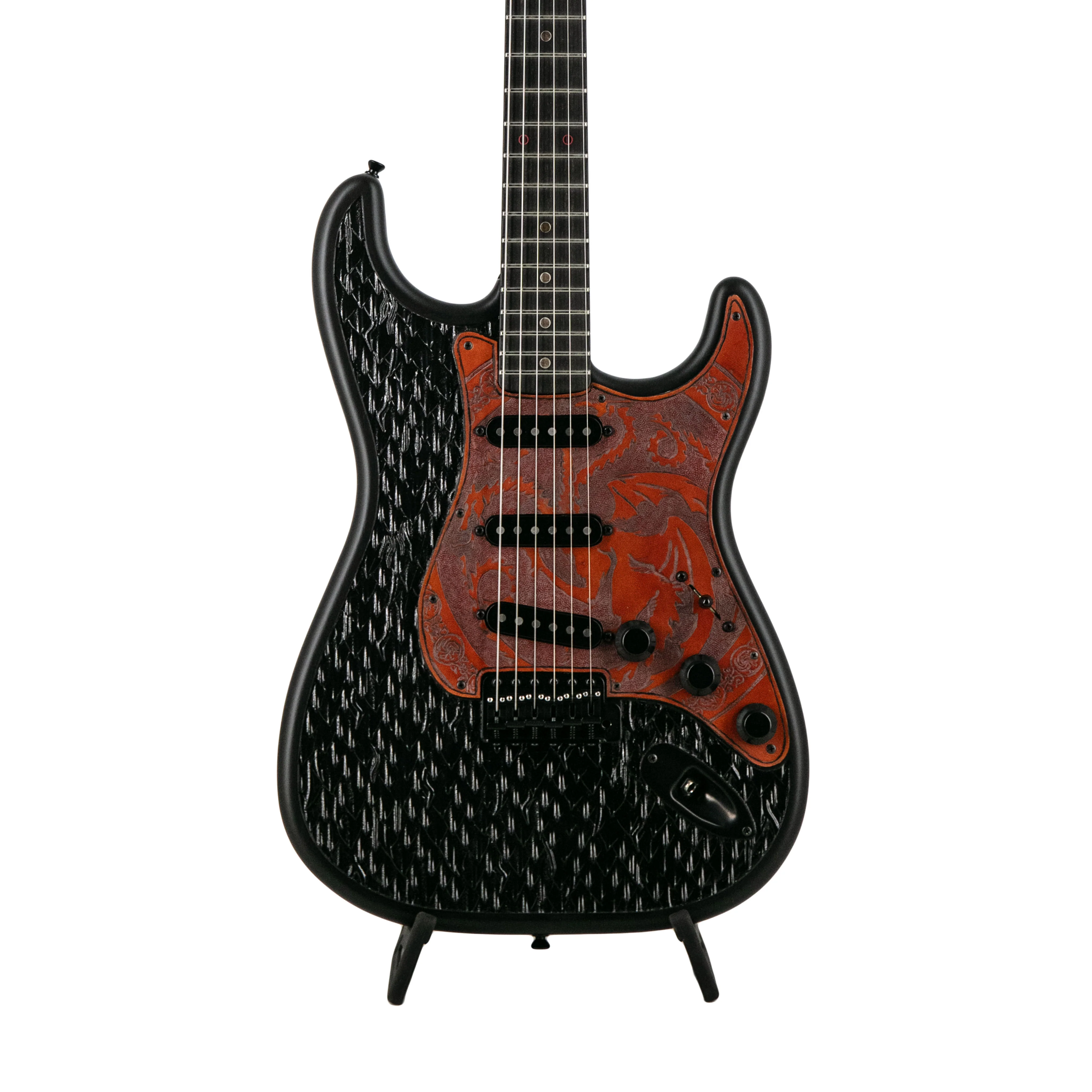 Fender Custom Shop Ron Thorn Masterbuilt, Game of Thrones House Targaryen, Stratocaster, HTXX - Image 4