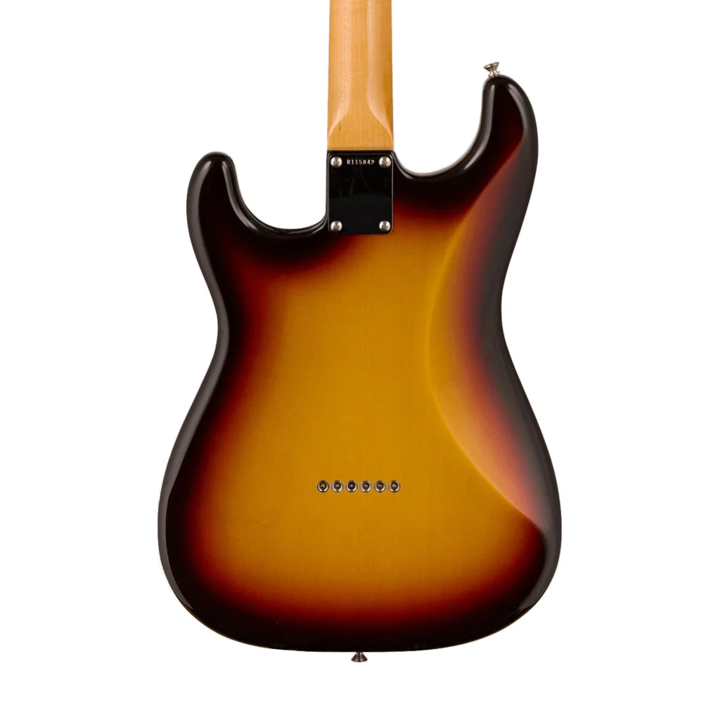 Fender Custom Shop Vintage Custom 1959 Hardtail Stratocaster Electric Guitar, Chocolate 3-Tone Sunburst - Image 4