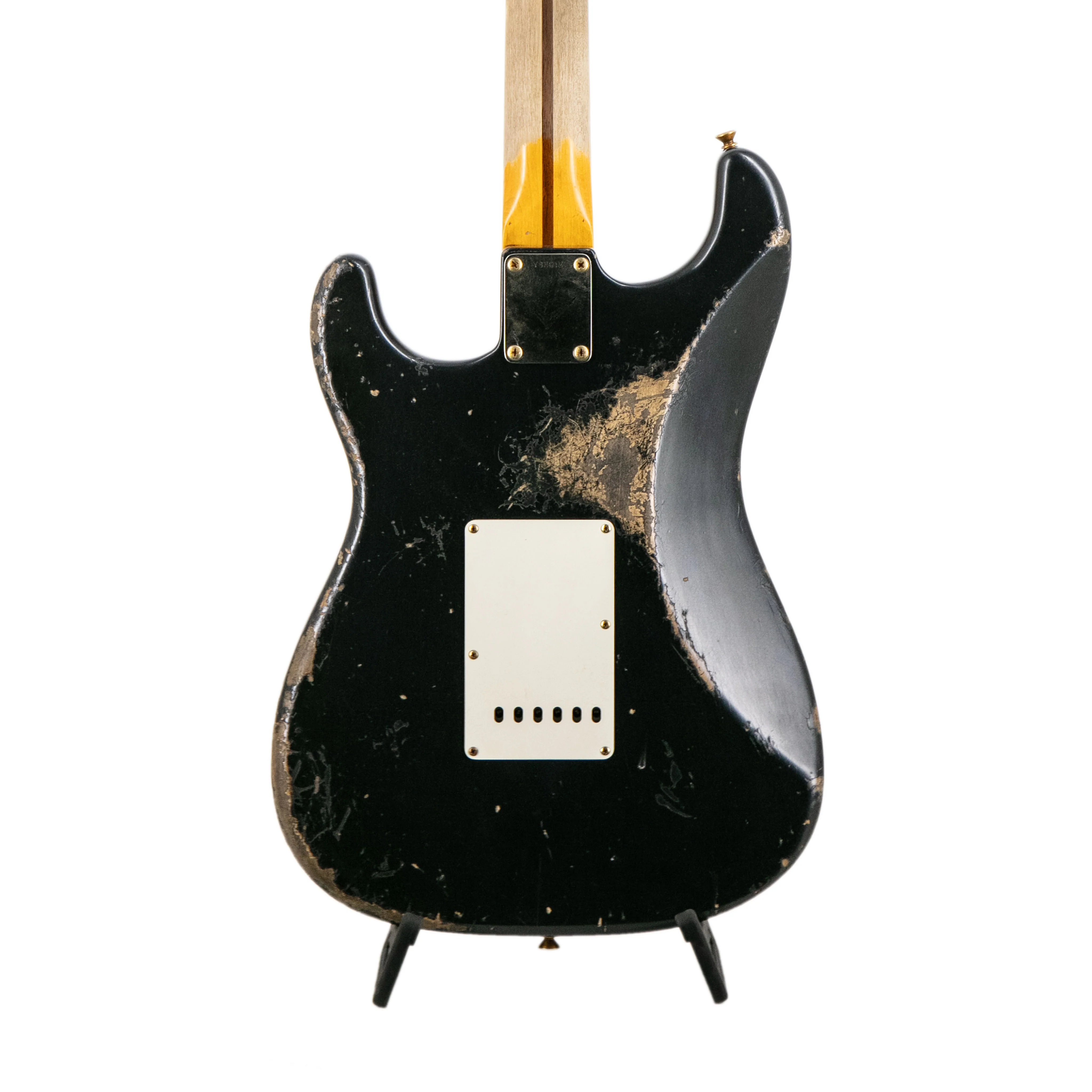 Fender Custom Shop Yuriy Shishkov Masterbuilt Late 1960 Stratocaster Relic, Mercedes Blue - Image 4