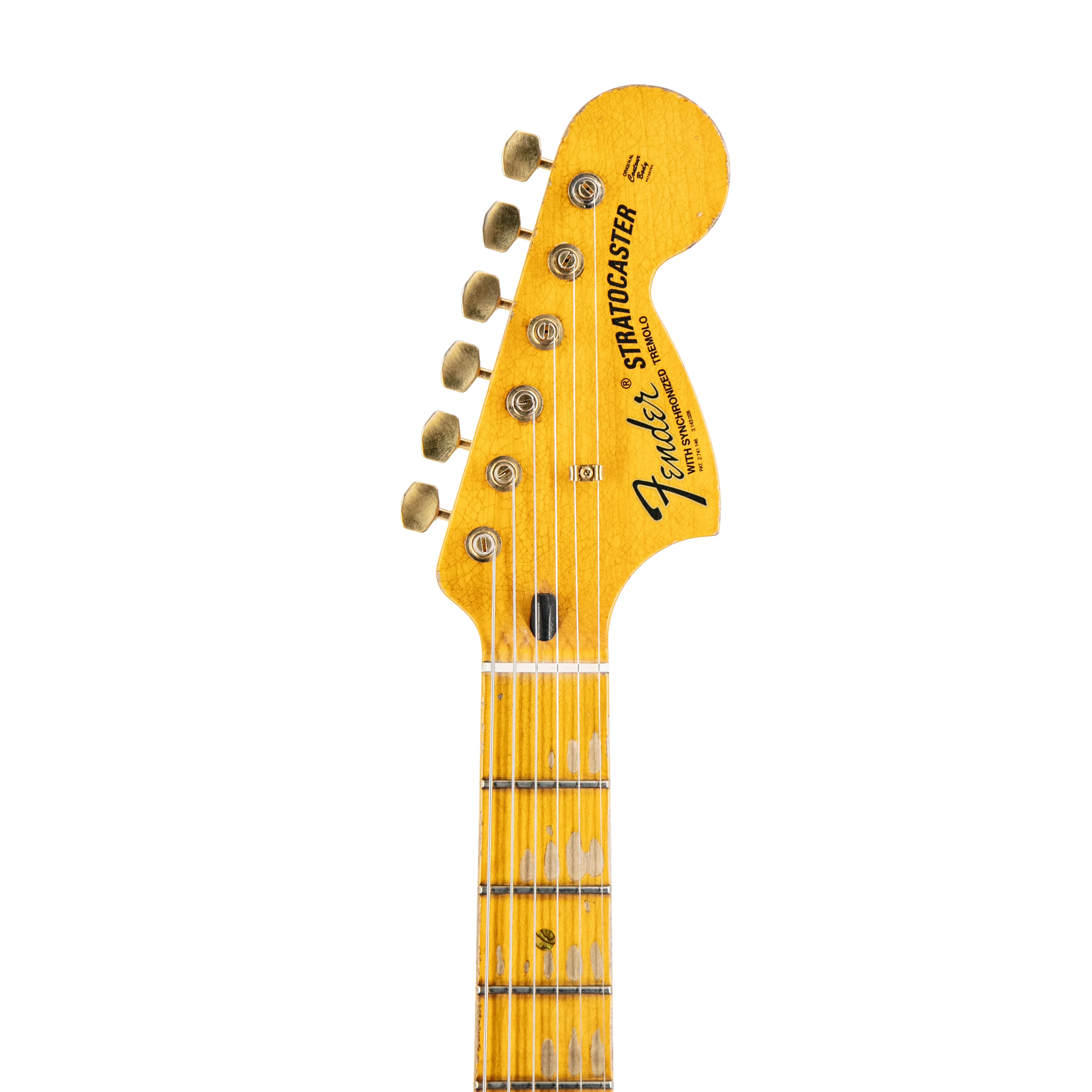 Fender Custom Shop Yuriy Shishkov Masterbuilt Late 1960 Stratocaster Relic, Mercedes Blue - Image 7
