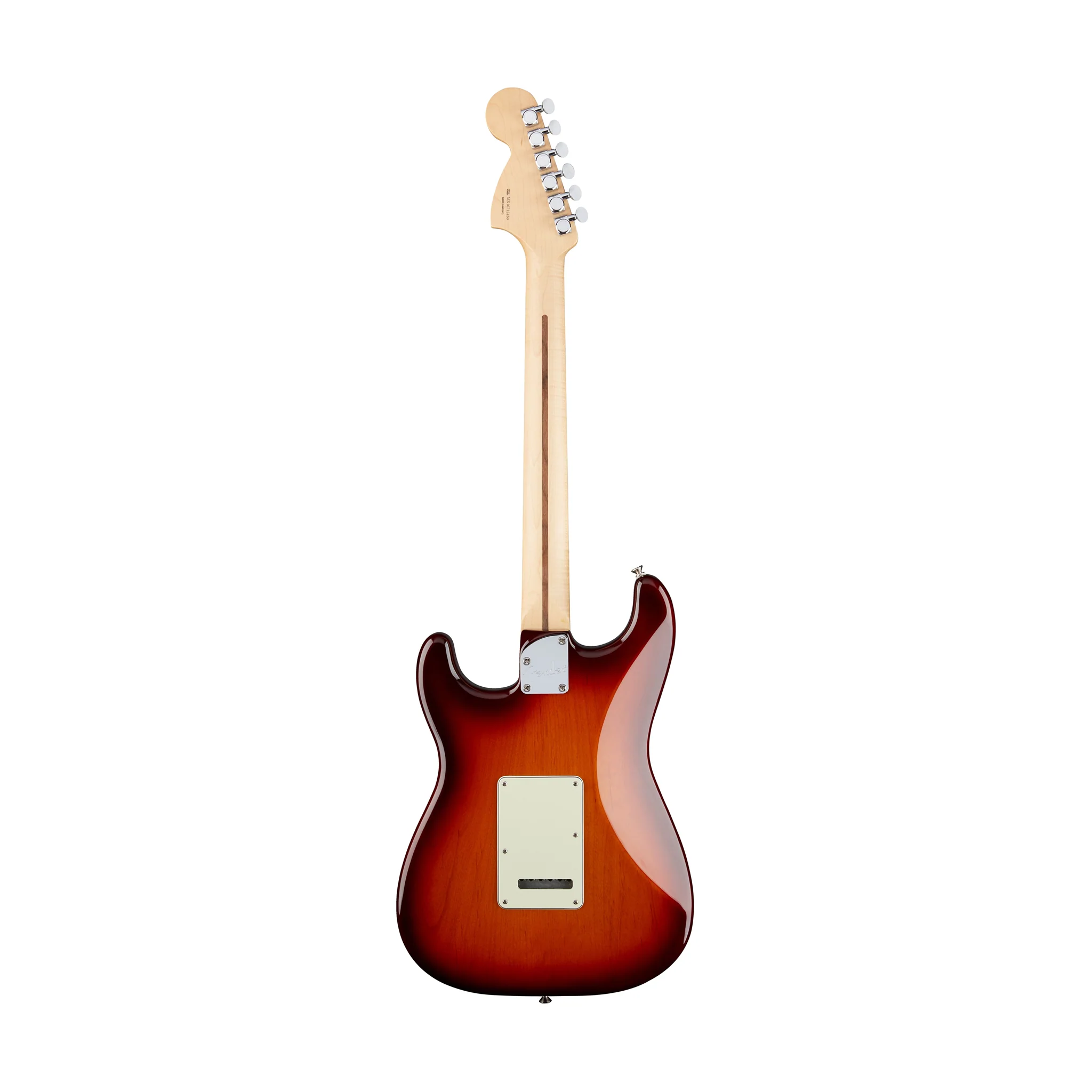 Fender Deluxe Stratocaster HSS Electric Guitar w/Gigbag, Maple FB, Tobacco Sunburst - Image 2