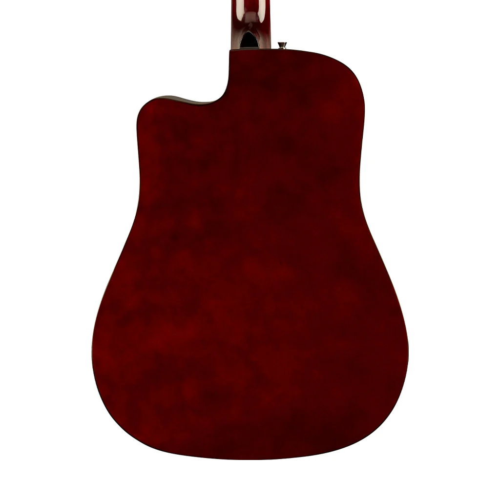 Fender FA-125CE Dreadnought Acoustic Guitar, Walnut FB, Natural - Image 4