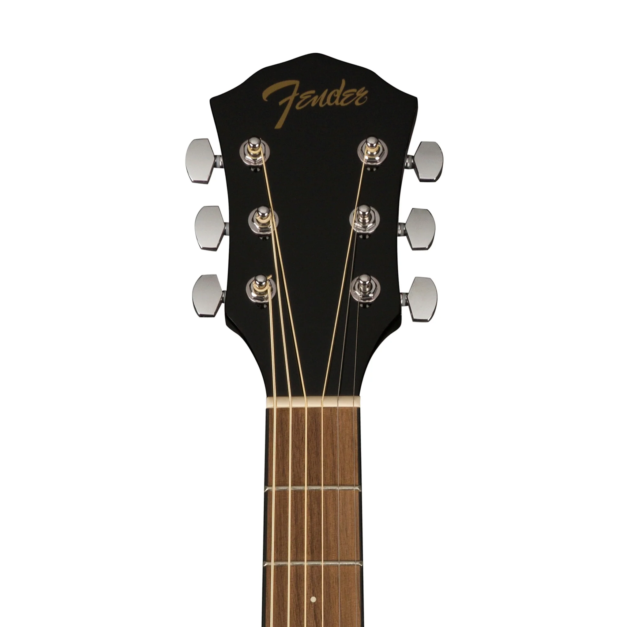 Fender FA-125CE Dreadnought Acoustic Guitar, Walnut FB, Sunburst - Image 5