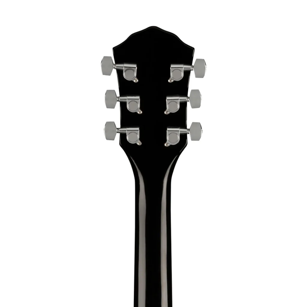 Fender FA-135CE Concert Acoustic Guitar, Walnut FB, Black - Image 6