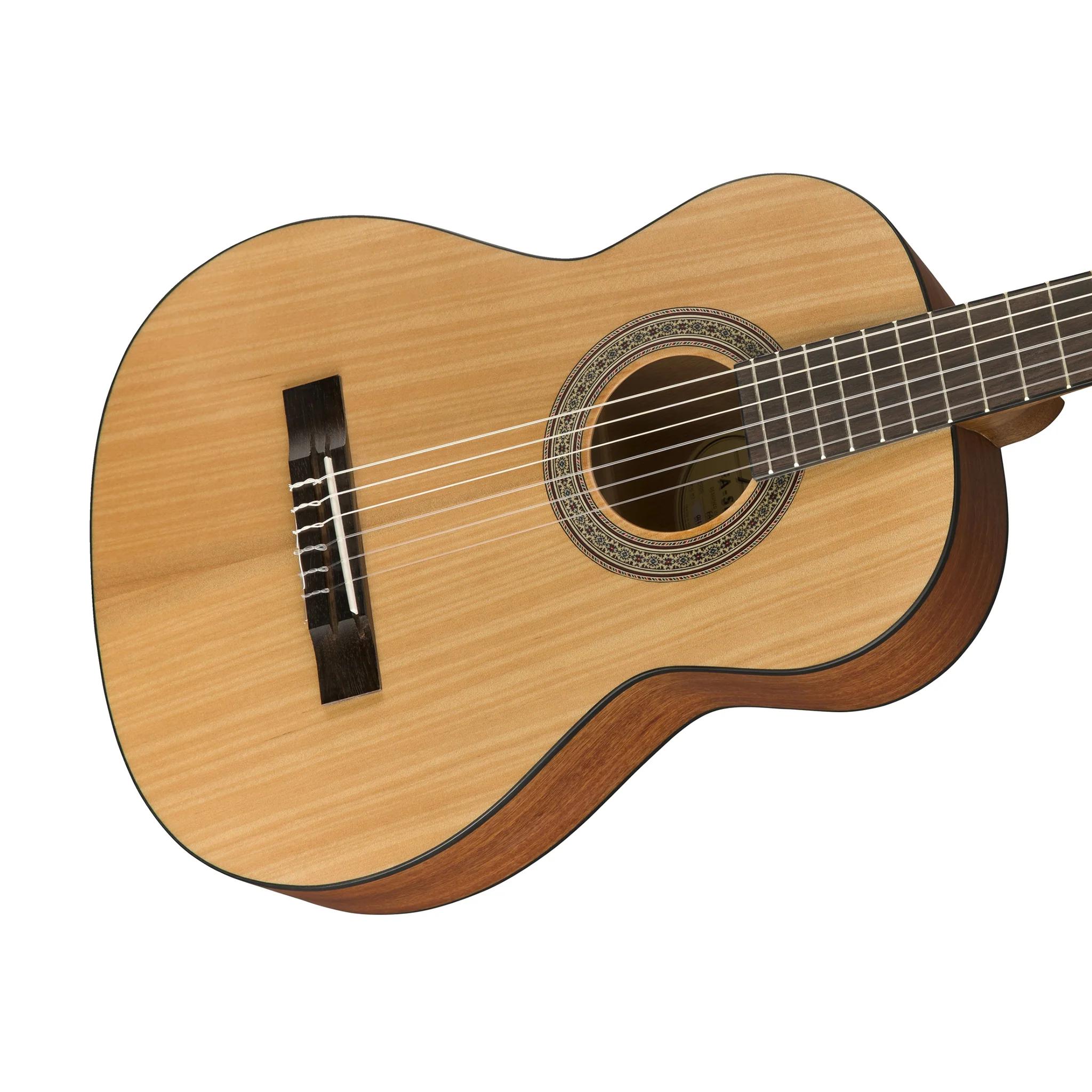 Fender FA-15N 3/4 Size Nylon String Classical Guitar w/Bag, Walnut FB - Image 3
