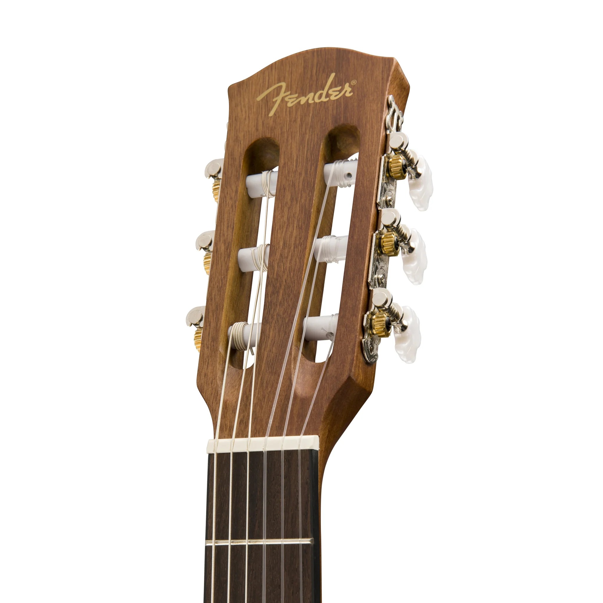 Fender FA-15N 3/4 Size Nylon String Classical Guitar w/Bag, Walnut FB - Image 4