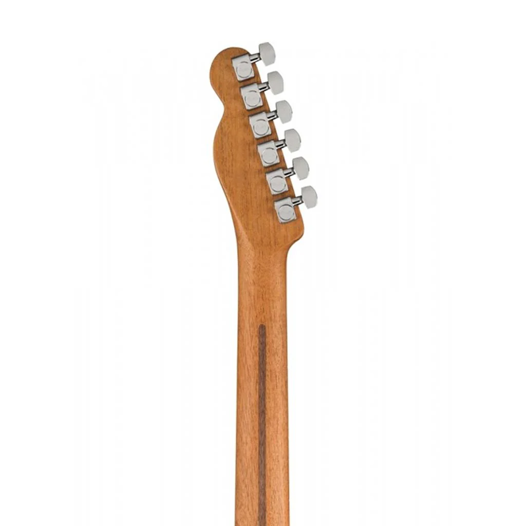 Fender FSR American Acoustasonic Telecaster Guitar w/Bag, Ebony FB, Black Paisley - Image 8