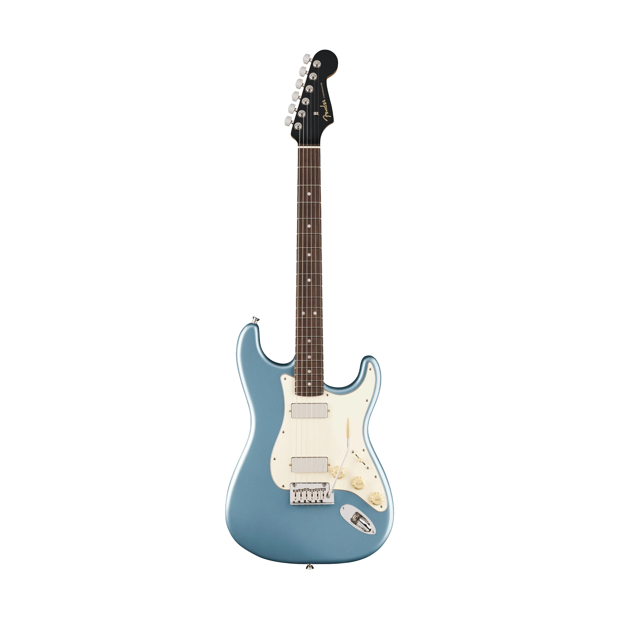 Fender FSR American Professional II Stratocaster HH Electric Guitar, RW FB, Ice Blue Metallic