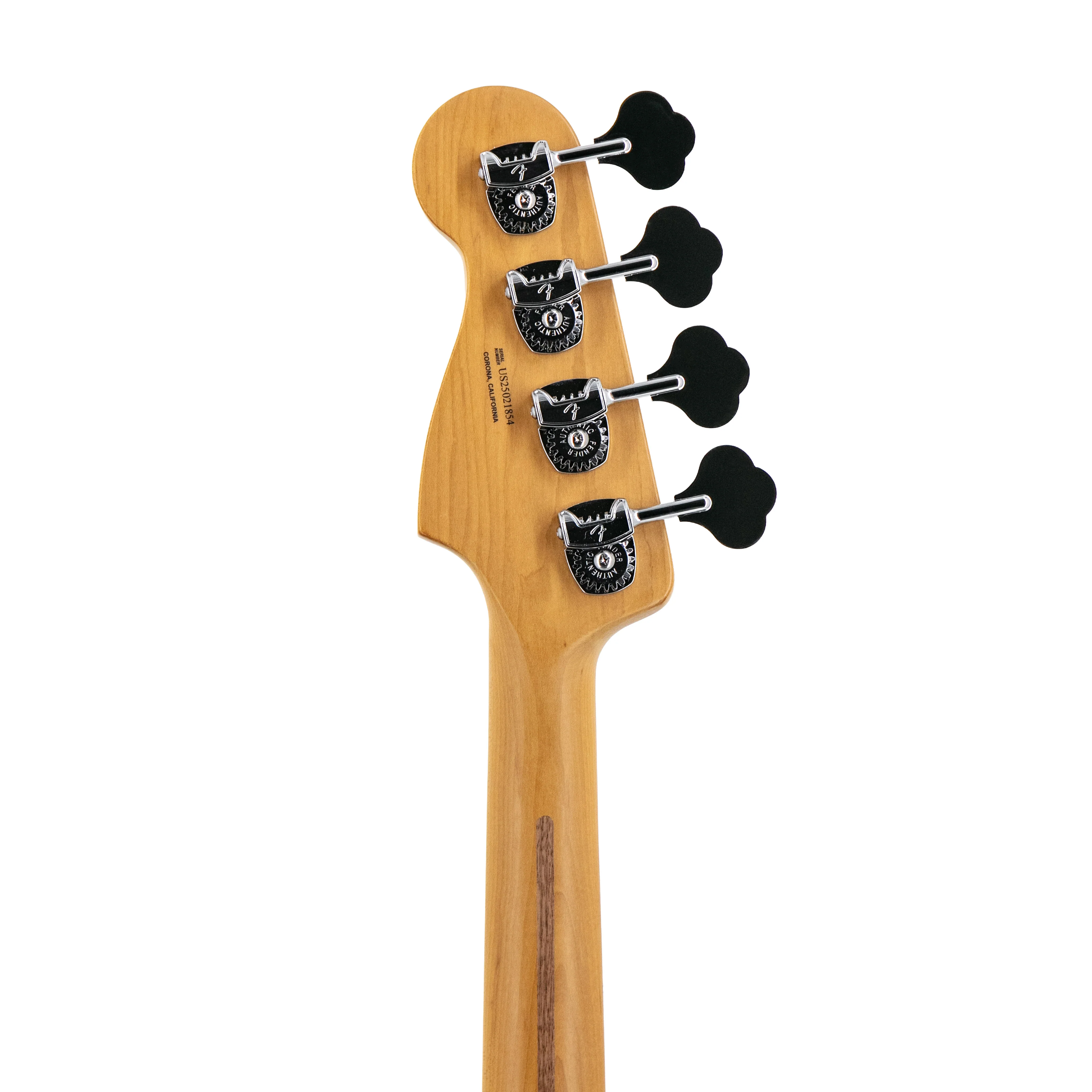 Fender FSR American Ultra II Precision Bass Guitar, Roasted Maple FB, Aurora Metallic - Image 8