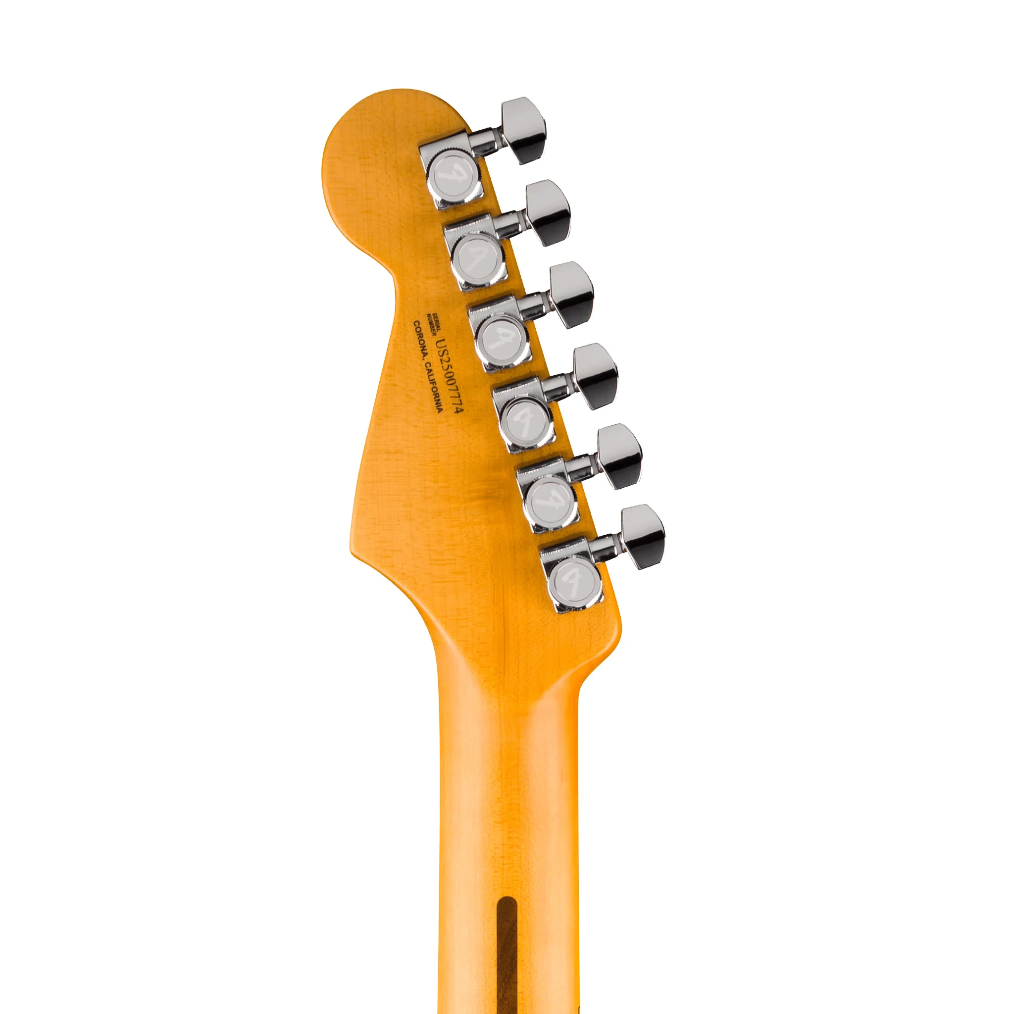 Fender FSR American Ultra II Stratocaster Electric Guitar, Roasted Maple FB, Candy Green Metallic - Image 6
