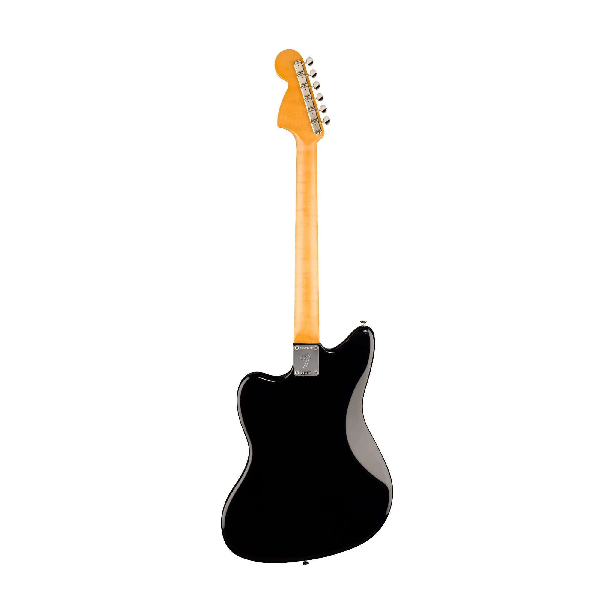 Fender FSR American Vintage II 66 Jazzmaster Electric Guitar, RW FB, Black - Image 2