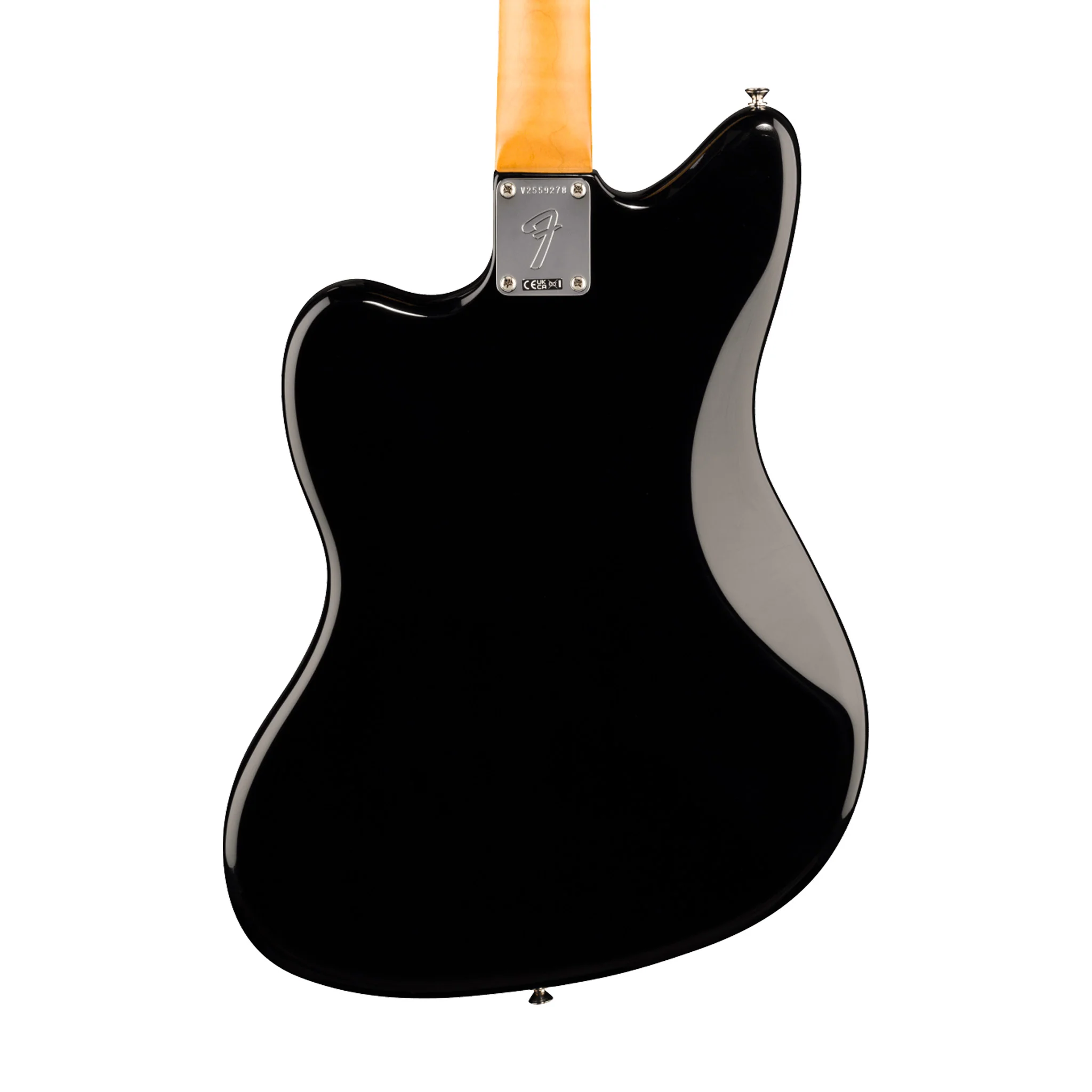 Fender FSR American Vintage II 66 Jazzmaster Electric Guitar, RW FB, Black - Image 4