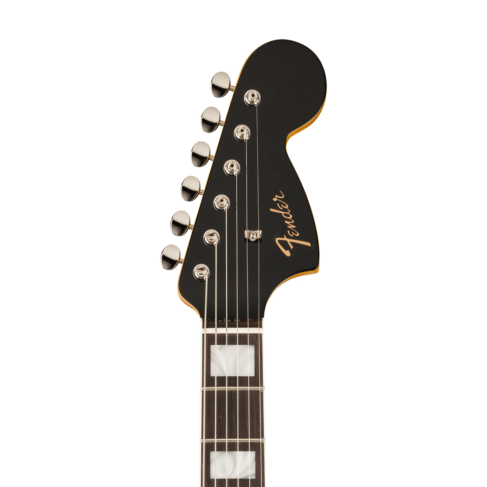 Fender FSR American Vintage II 66 Jazzmaster Electric Guitar, RW FB, Black - Image 5
