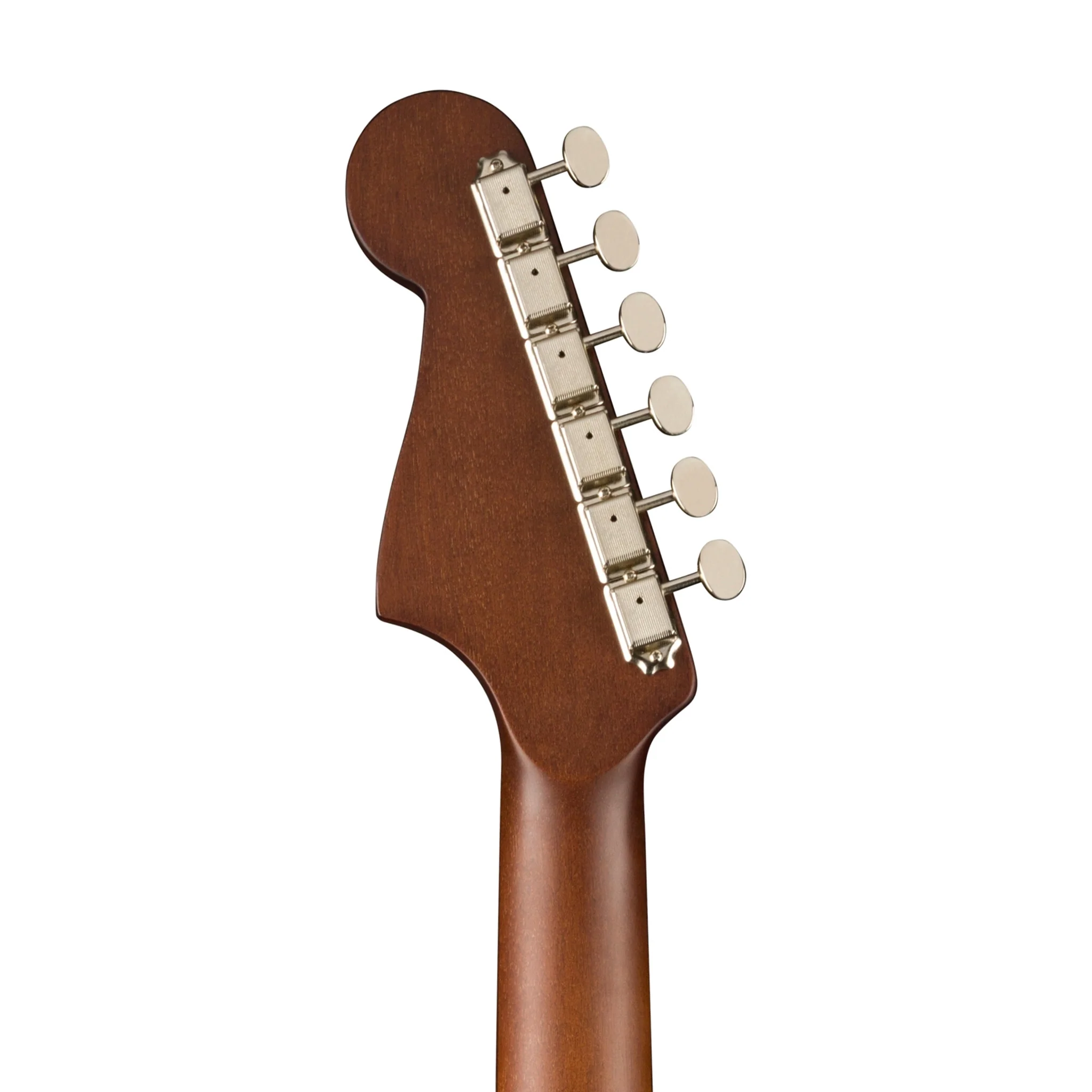 Fender FSR California Newporter Player Medium-Sized Acoustic Guitar, Walnut FB, All-Mahogany - Image 8