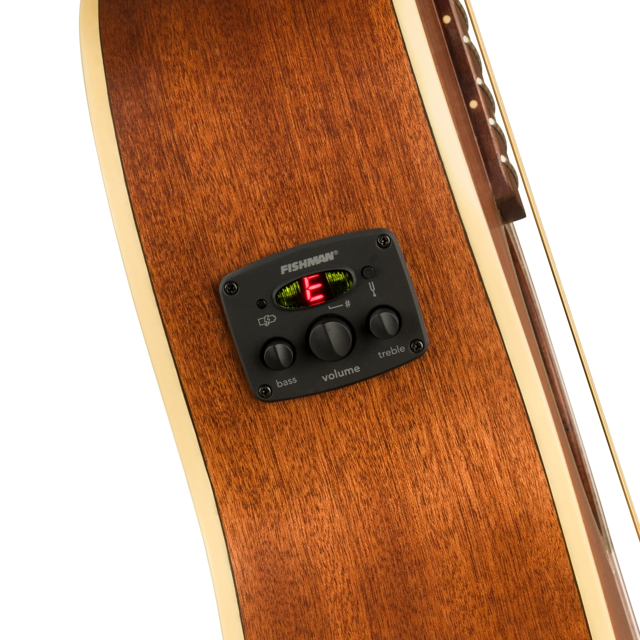 Fender FSR California Newporter Player Medium-Sized Acoustic Guitar, Walnut FB, All-Mahogany - Image 9