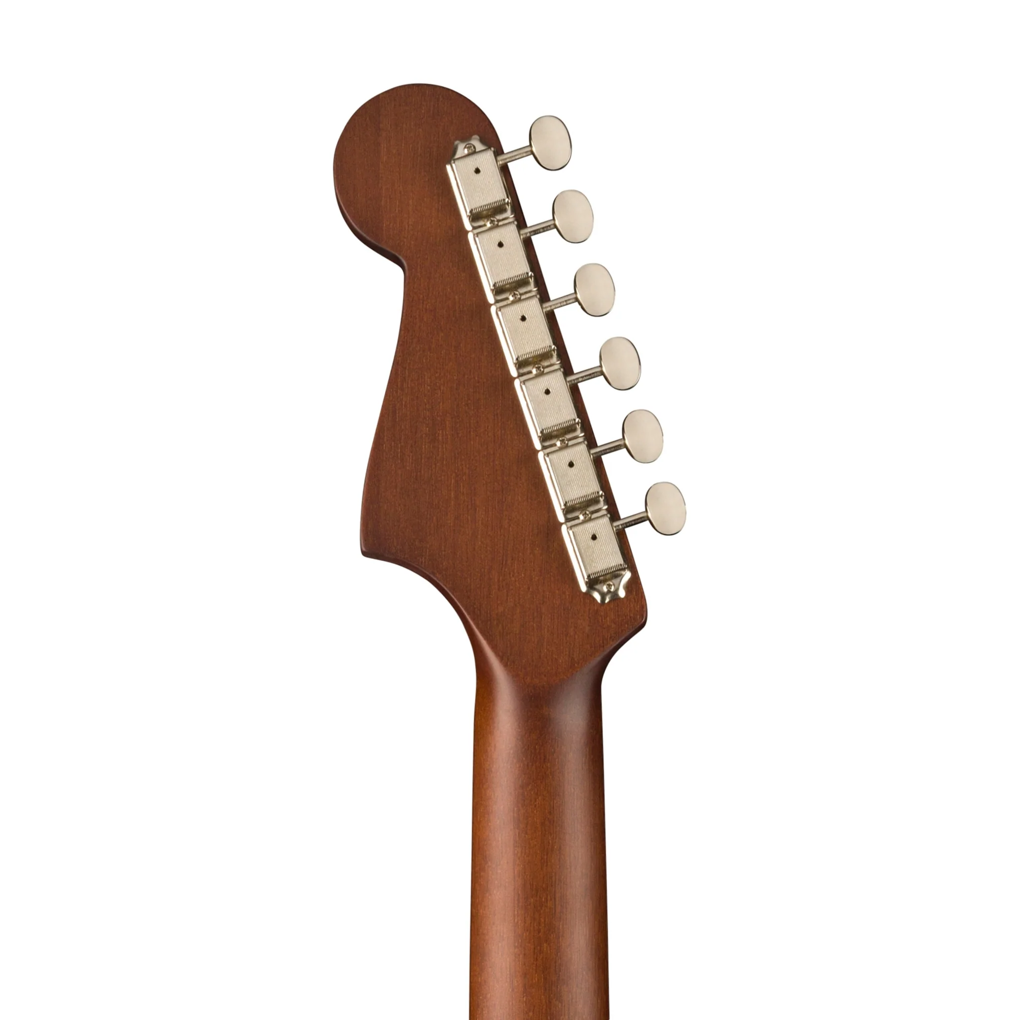 Fender FSR California Newporter Player Medium-Sized Acoustic Guitar, Walnut FB, Shell Pink - Image 8