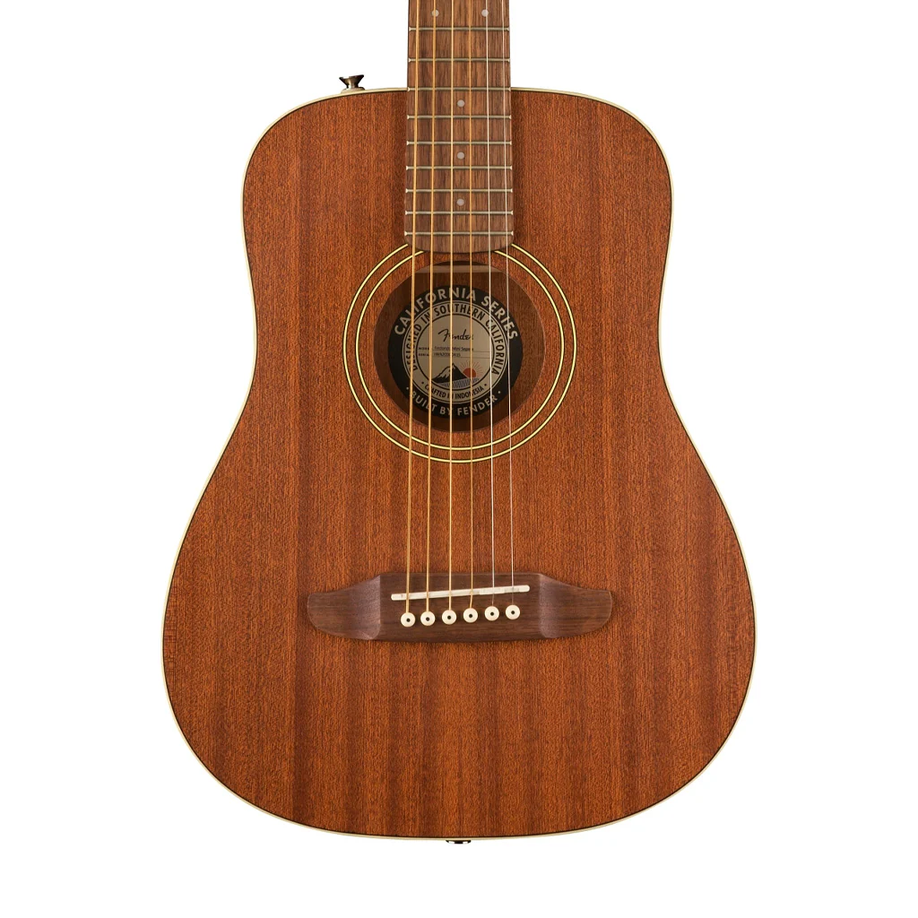 Fender FSR California Redondo Mini Guitar w/Bag, Mahogany - Image 3