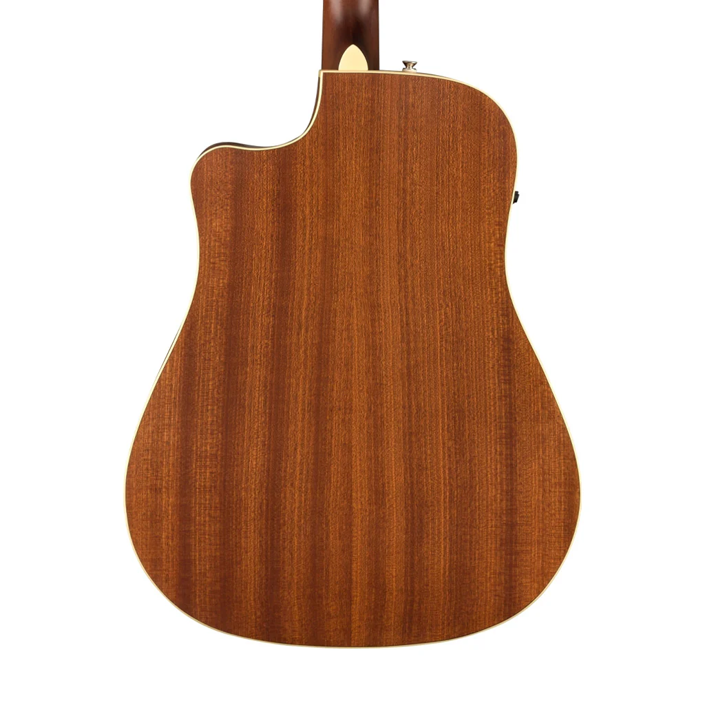 Fender FSR California Redondo Player Acoustic Guitar, Walnut FB, All-Mahogany - Image 5