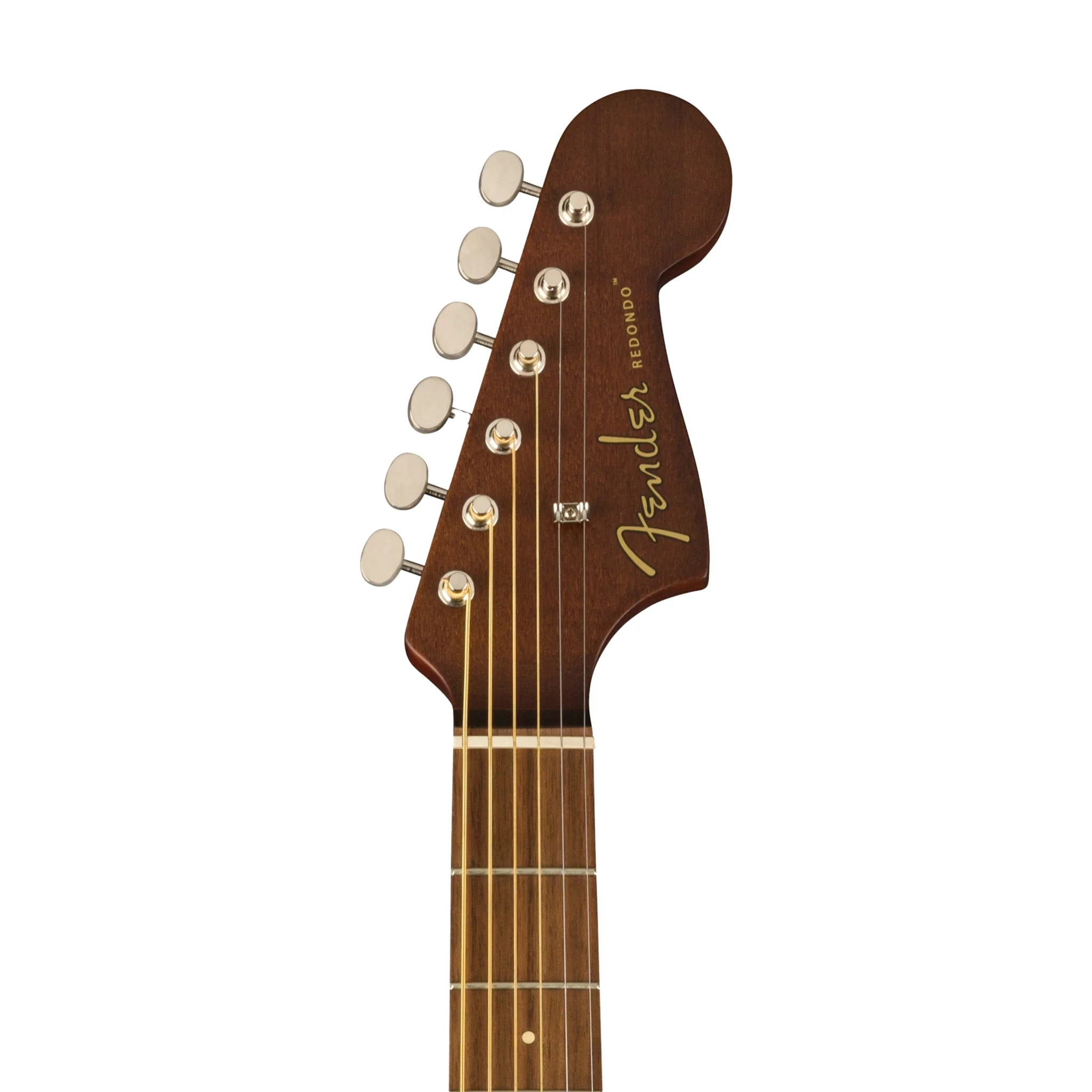 Fender FSR California Redondo Player Acoustic Guitar, Walnut FB, All-Mahogany - Image 7