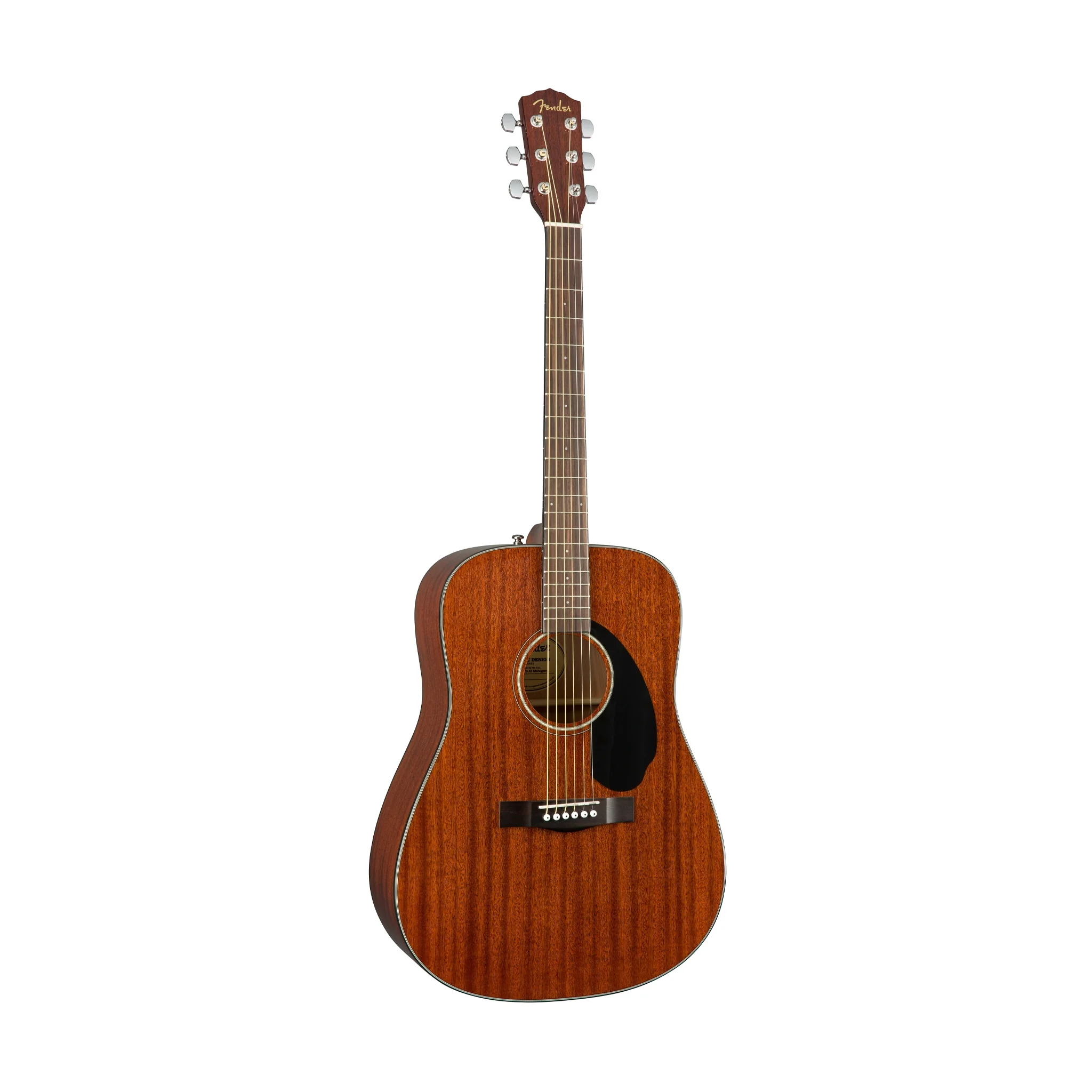 Fender FSR CD-60 V3 Dreadnought Acoustic Guitar, All-Mahogany - Image 7