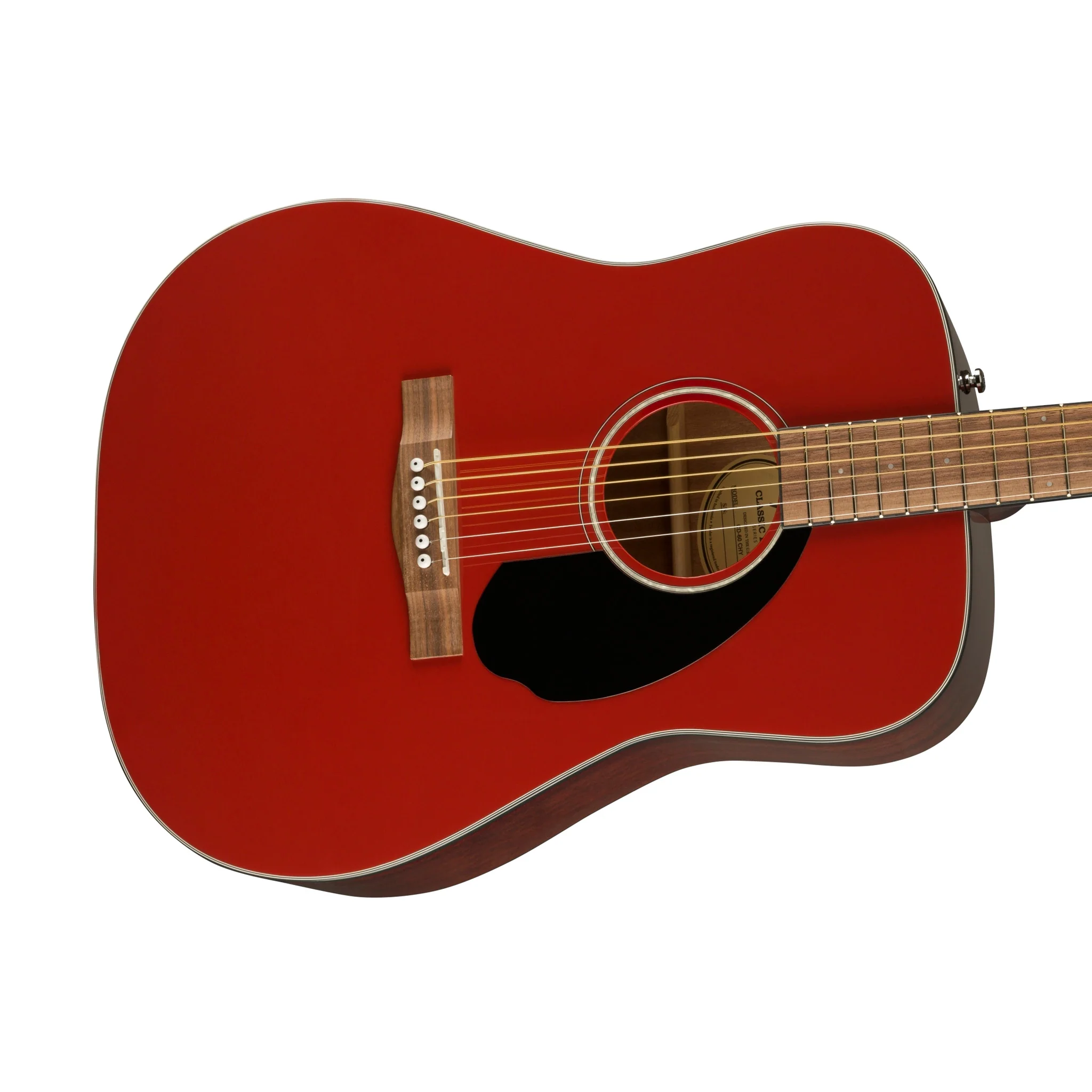 Fender FSR CD-60 V3 Dreadnought Acoustic Guitar, Cherry - Image 8