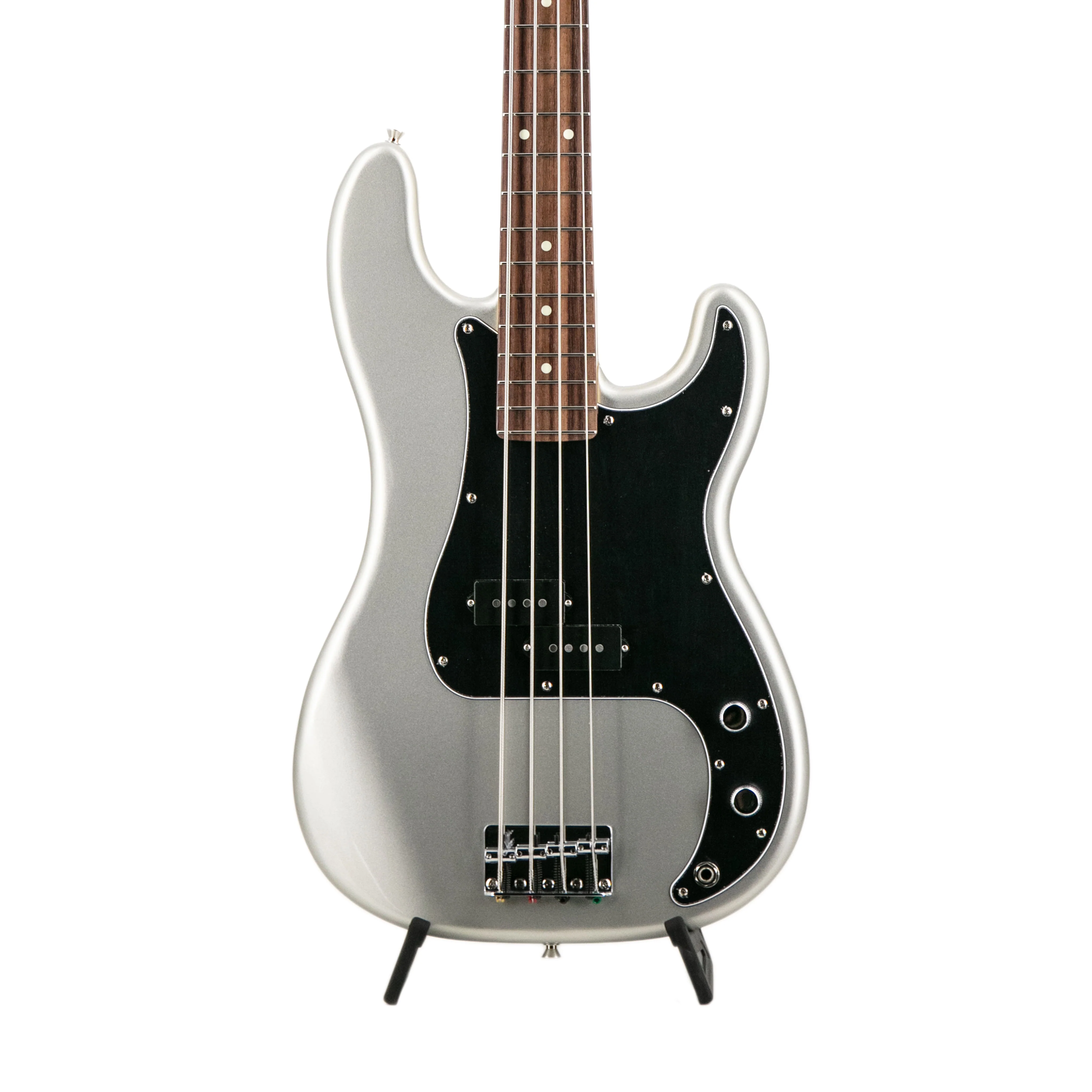 Fender FSR Collection Hybrid II Precision Bass Guitar, RW FB, Inca Silver - Image 3
