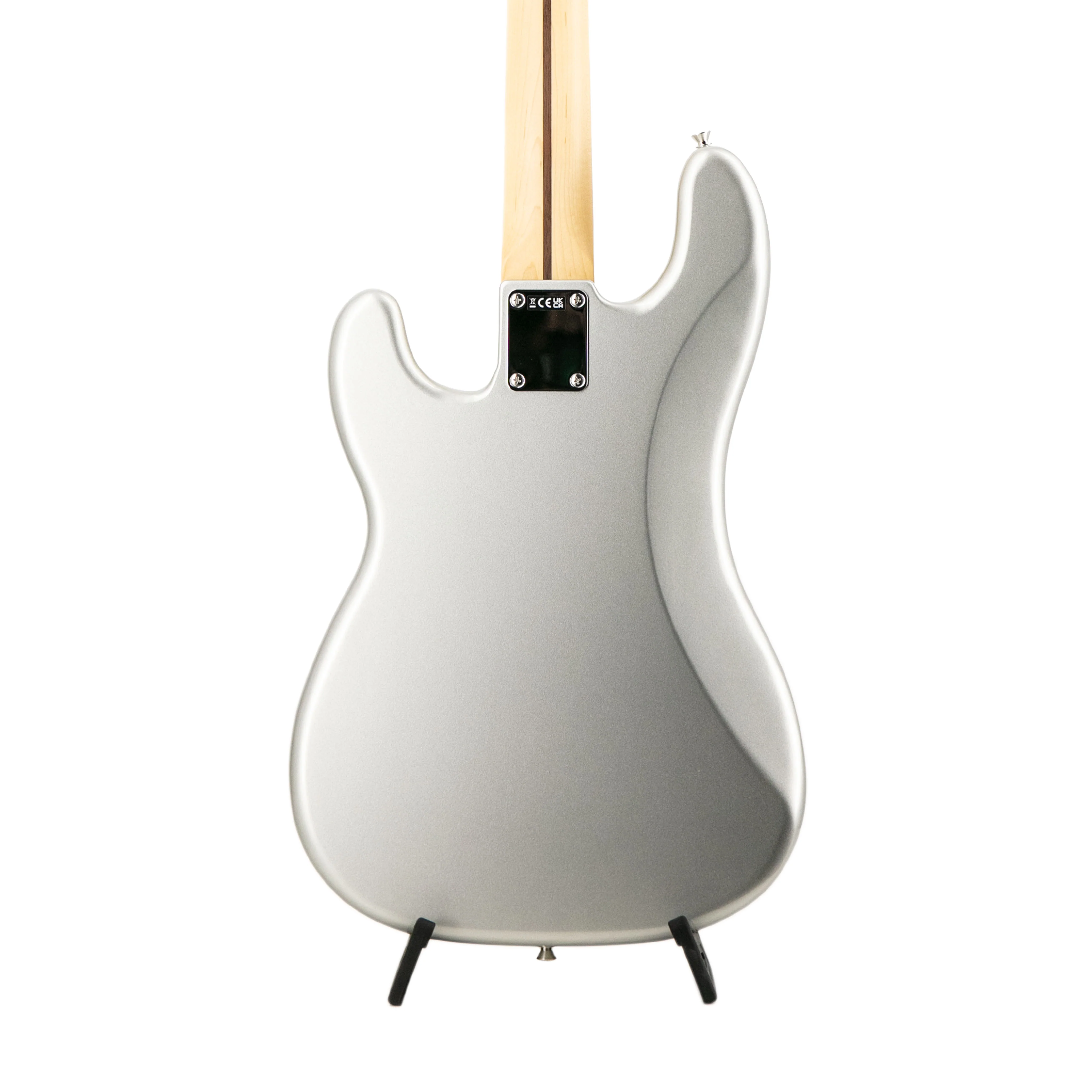 Fender FSR Collection Hybrid II Precision Bass Guitar, RW FB, Inca Silver - Image 4