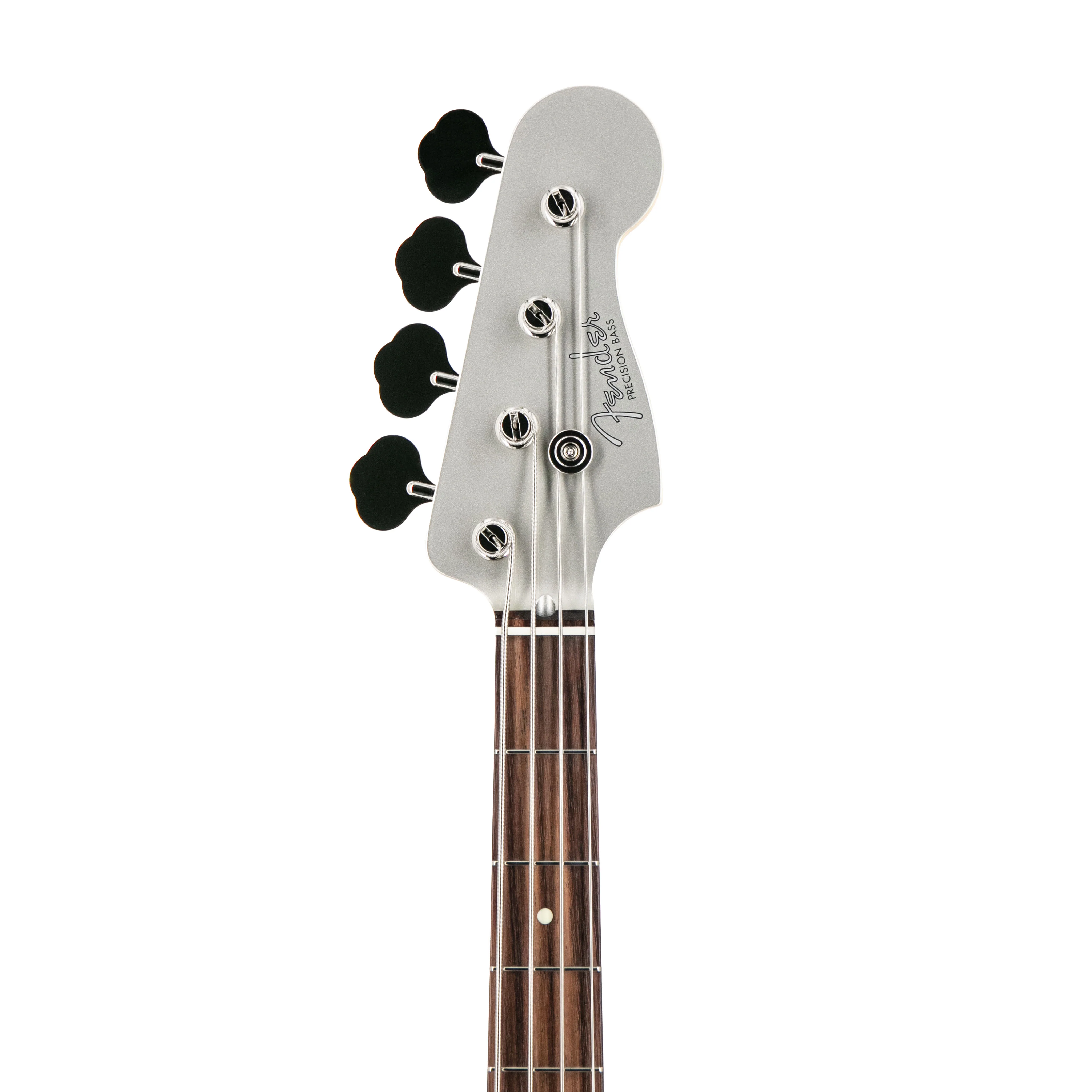 Fender FSR Collection Hybrid II Precision Bass Guitar, RW FB, Inca Silver - Image 7