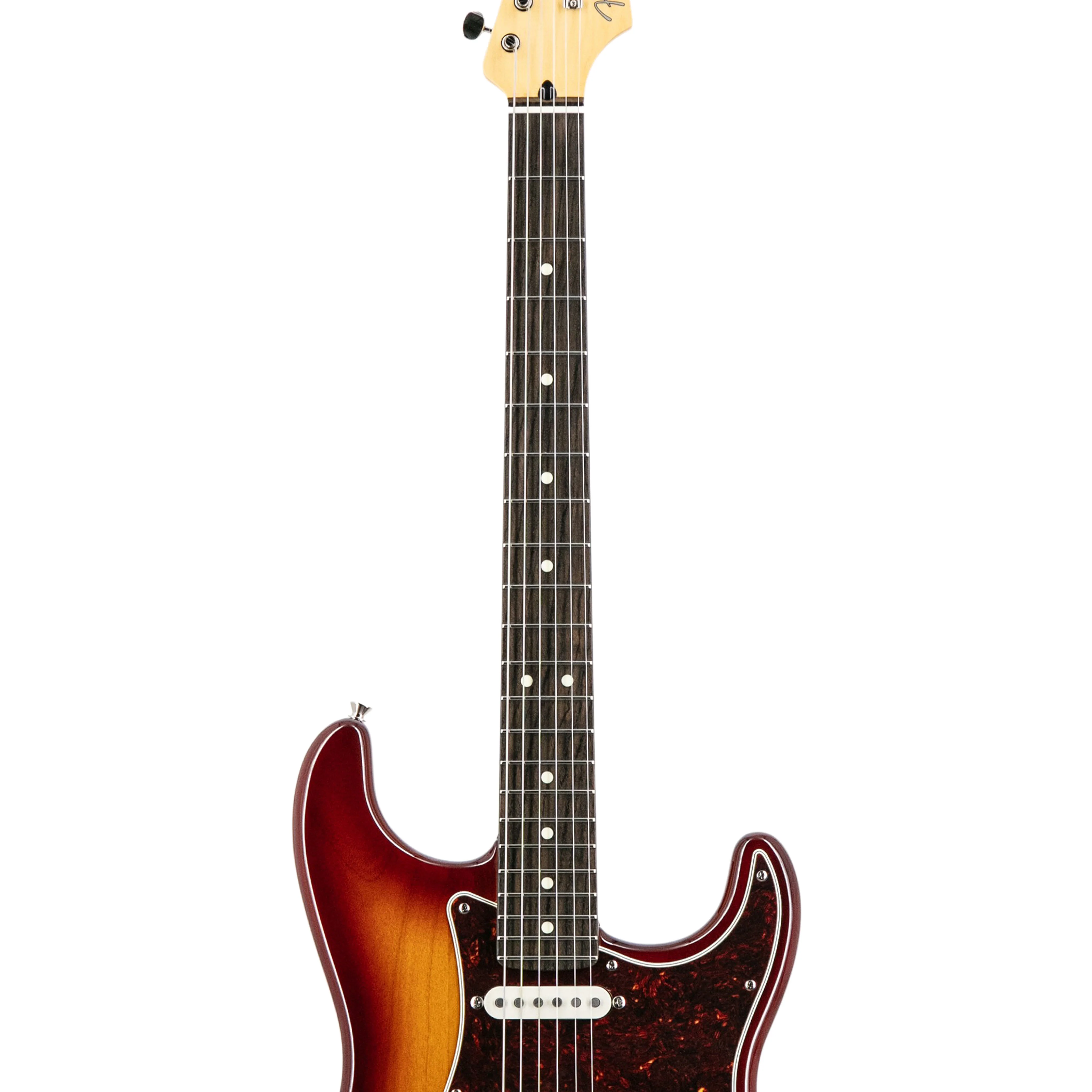 Fender FSR Collection Hybrid II Stratocaster Electric Guitar, RW FB, Sienna Sunburst - Image 5