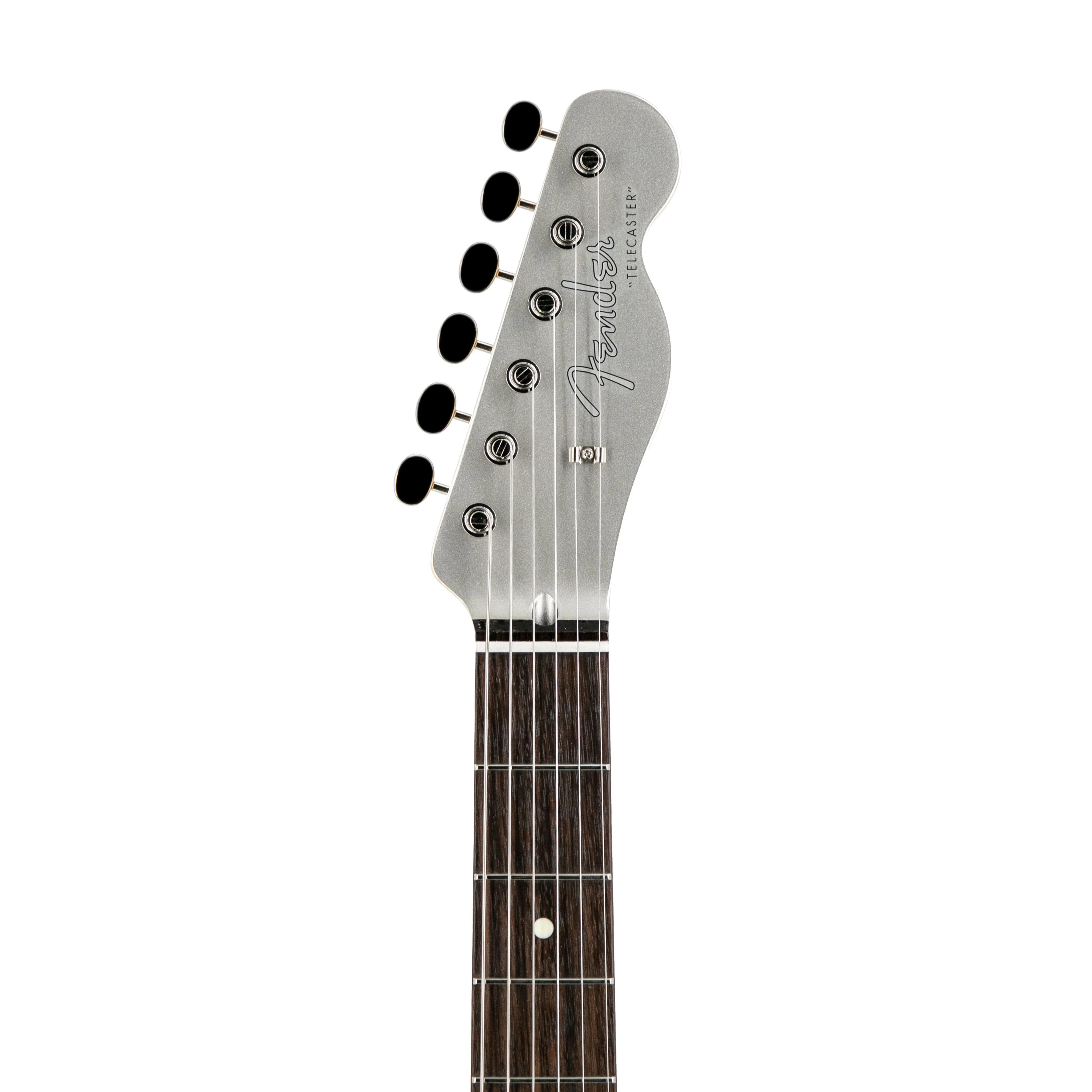 Fender FSR Collection Hybrid II Telecaster Electric Guitar, RW FB, Inca Silver - Image 7