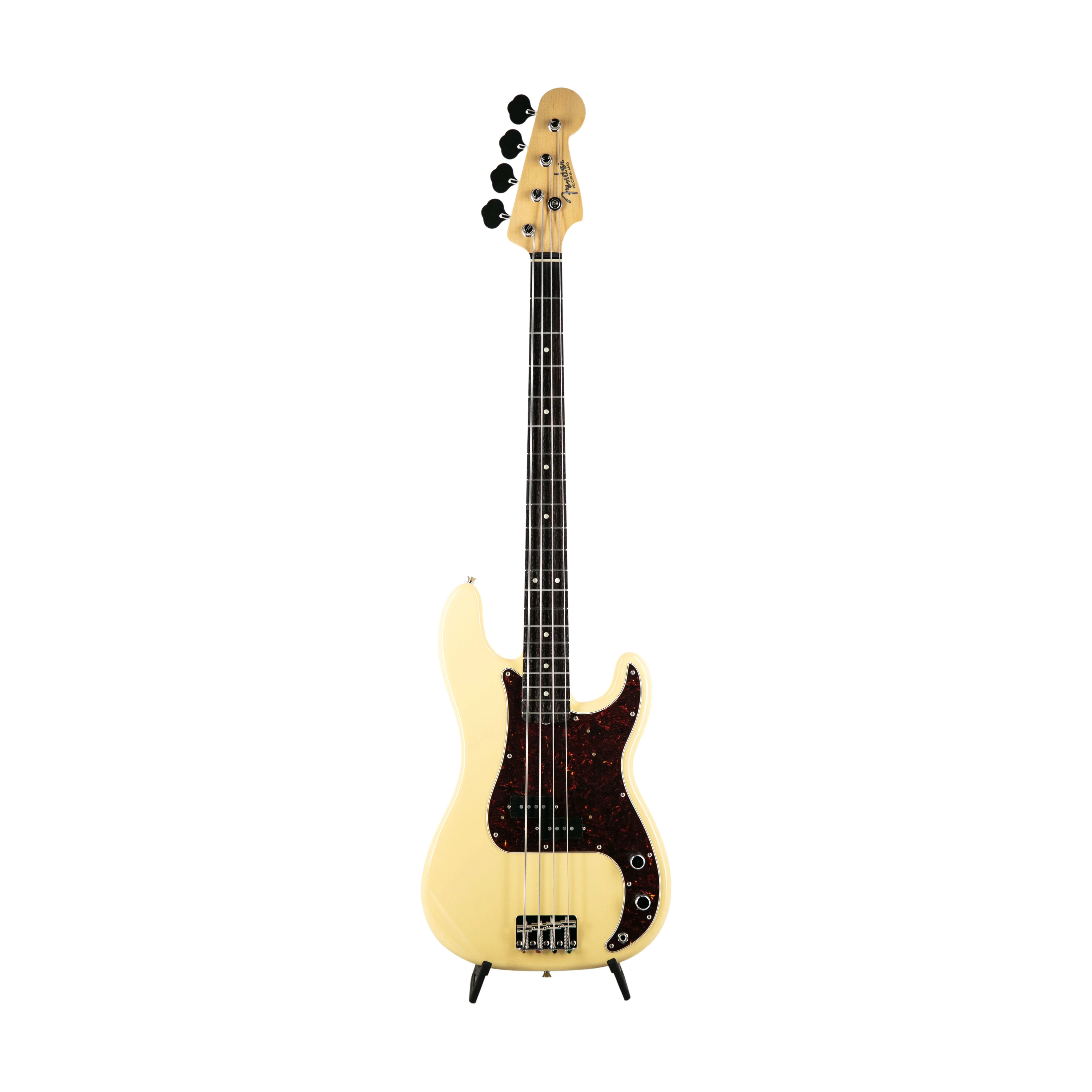 Fender FSR Collection Traditional 60s Precision Bass Guitar, RW FB, Vintage White