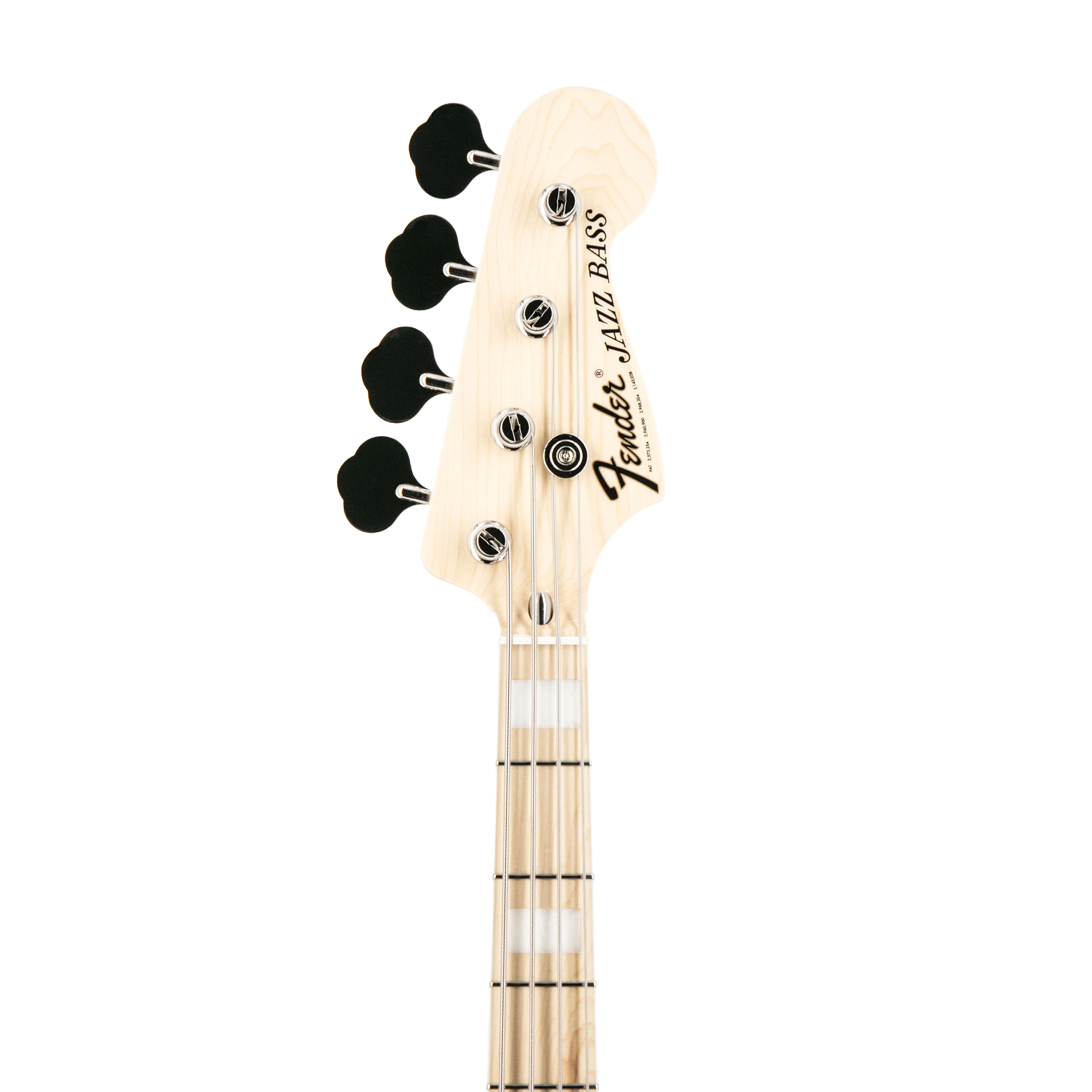 Fender FSR Collection Traditional 70s Jazz Bass Guitar, Maple FB, Black - Image 7