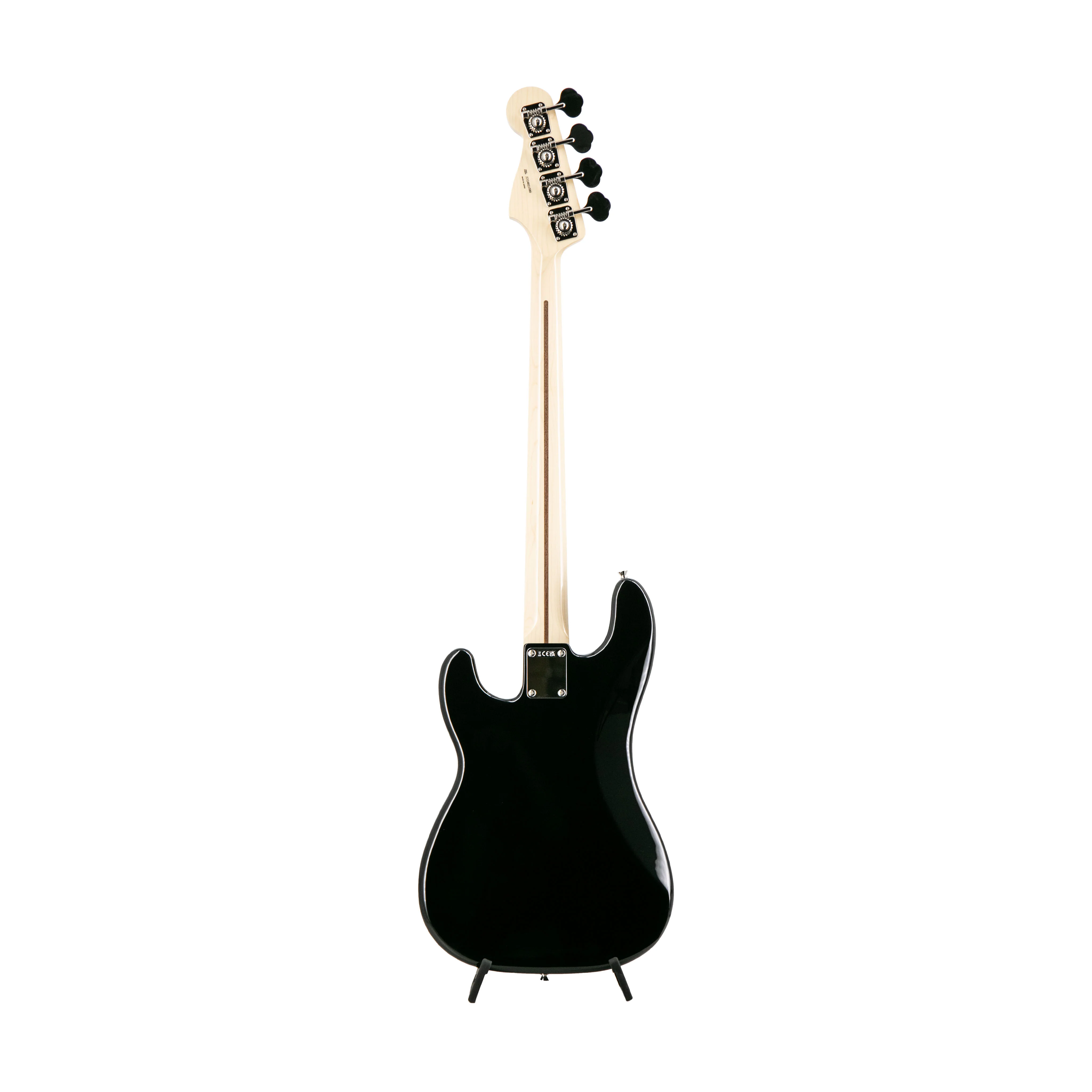Fender FSR Collection Traditional 70s Precision Bass Guitar, Maple FB, Black - Image 2