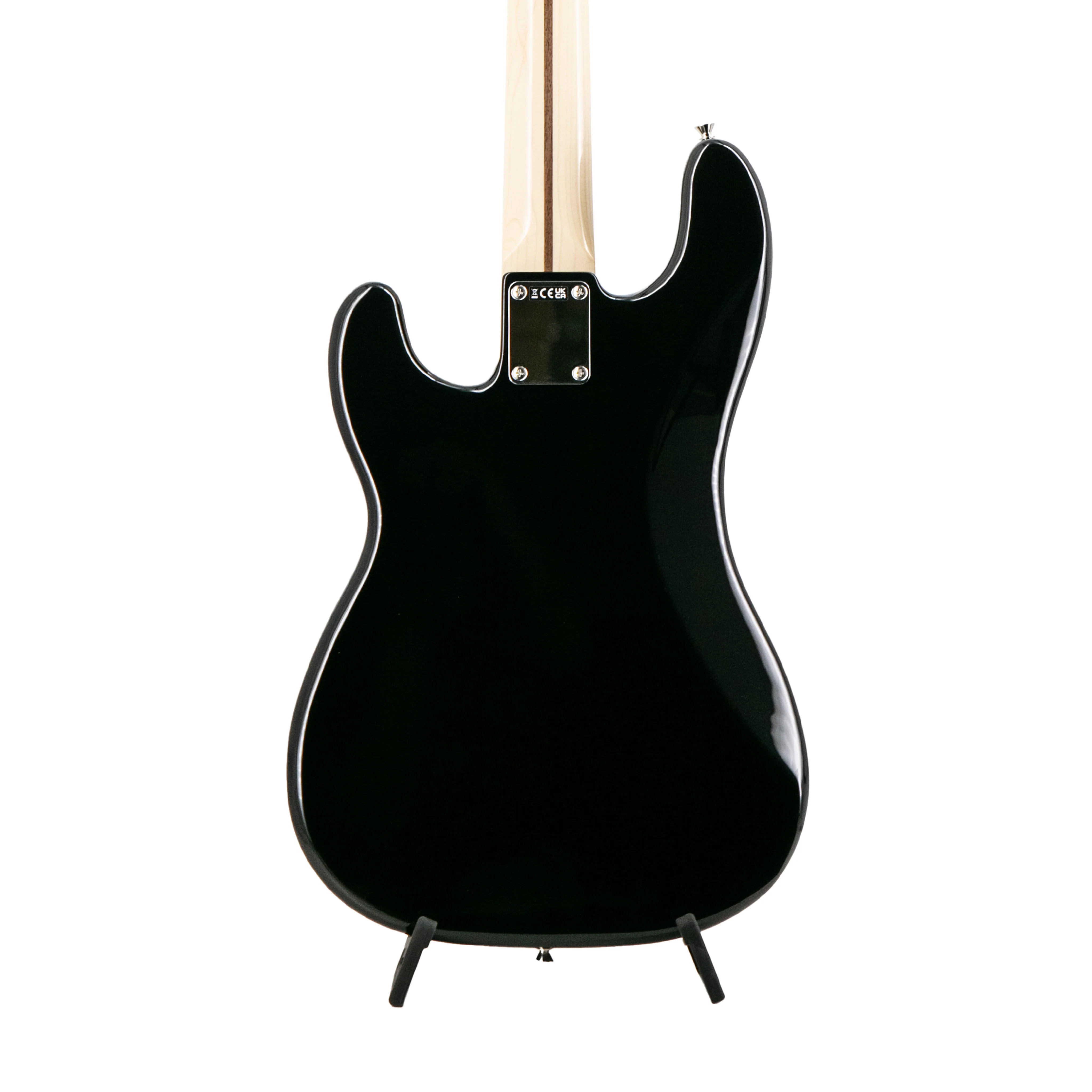 Fender FSR Collection Traditional 70s Precision Bass Guitar, Maple FB, Black - Image 4
