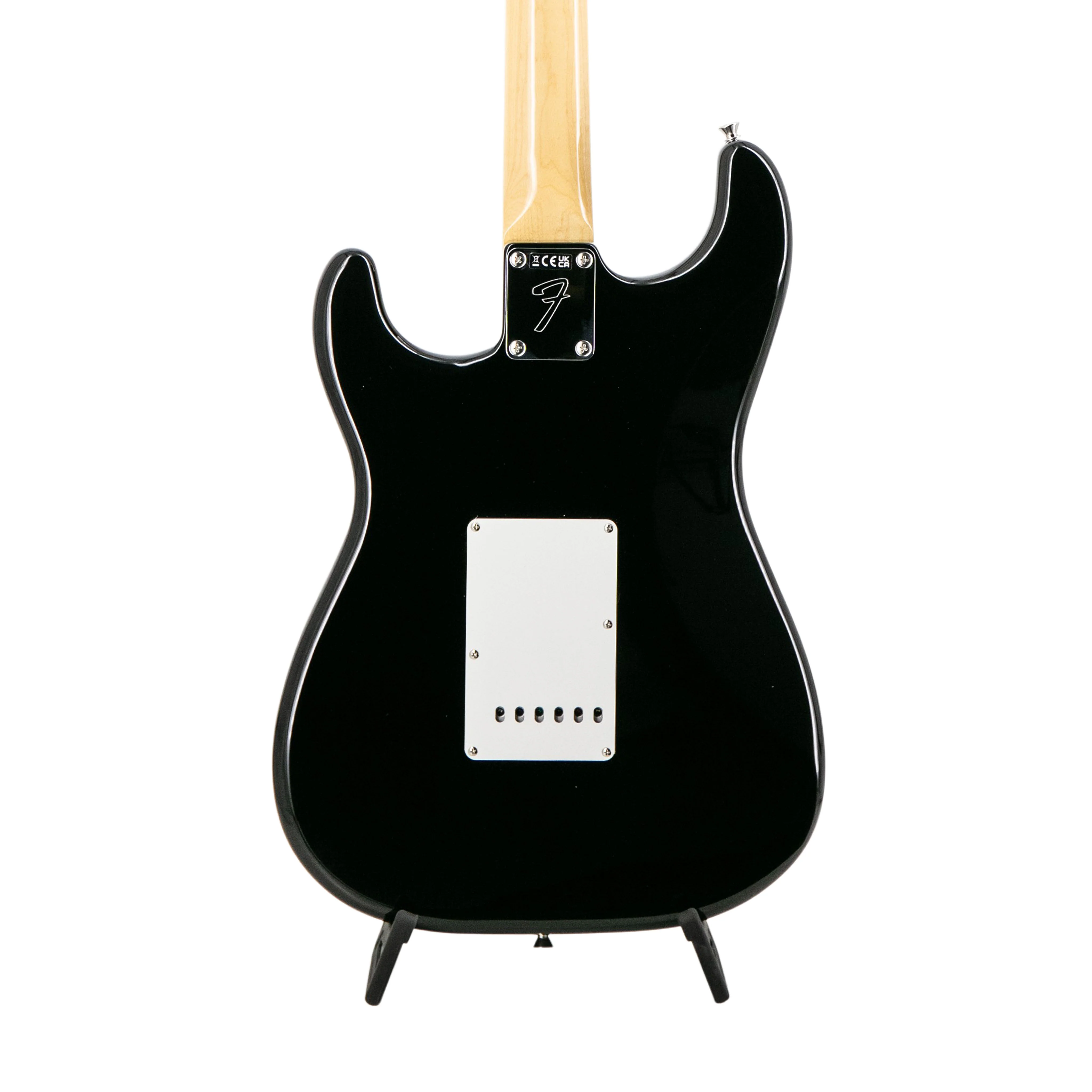 Fender FSR Collection Traditional Late 60s Stratocaster Guitar, Maple FB, Black - Image 4