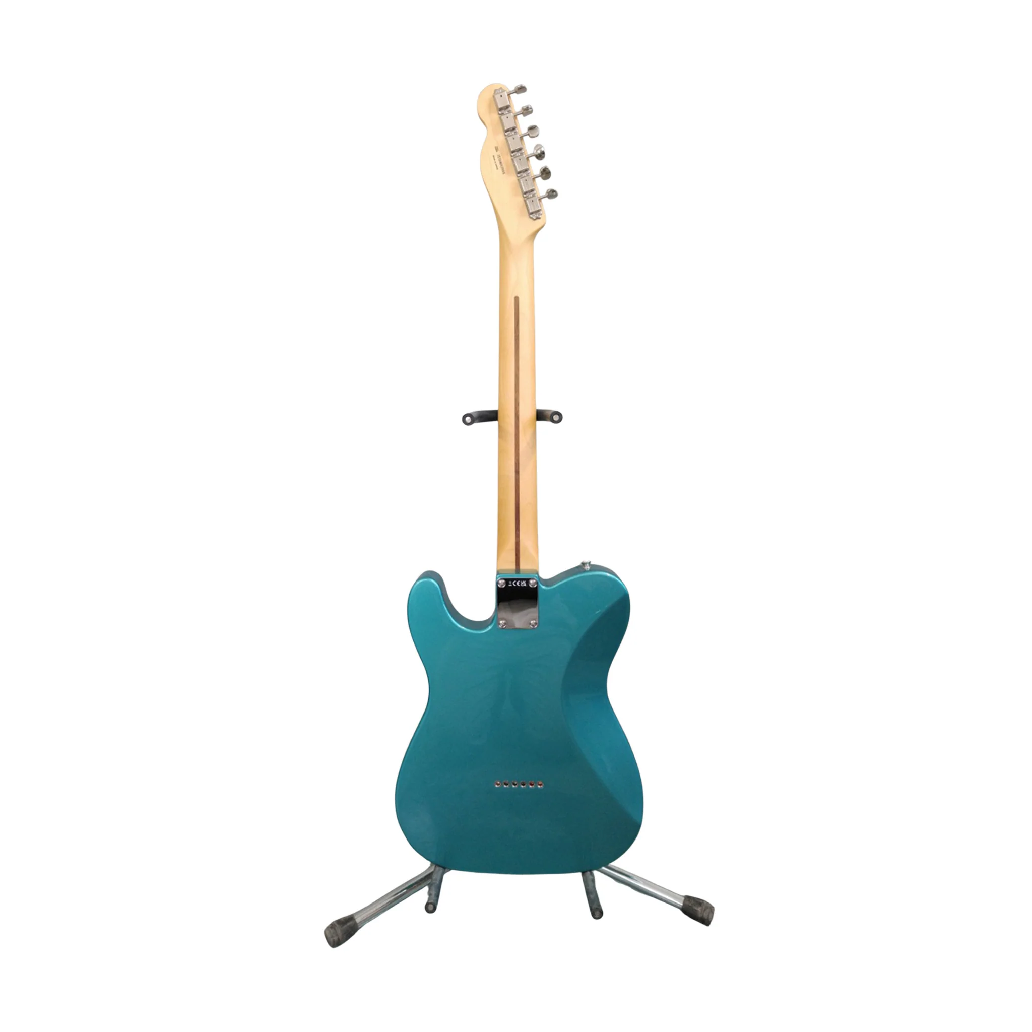 Fender FSR MIJ Hybrid II Telecaster Electric Guitar, RW FB, Teal Green Metallic - Image 2