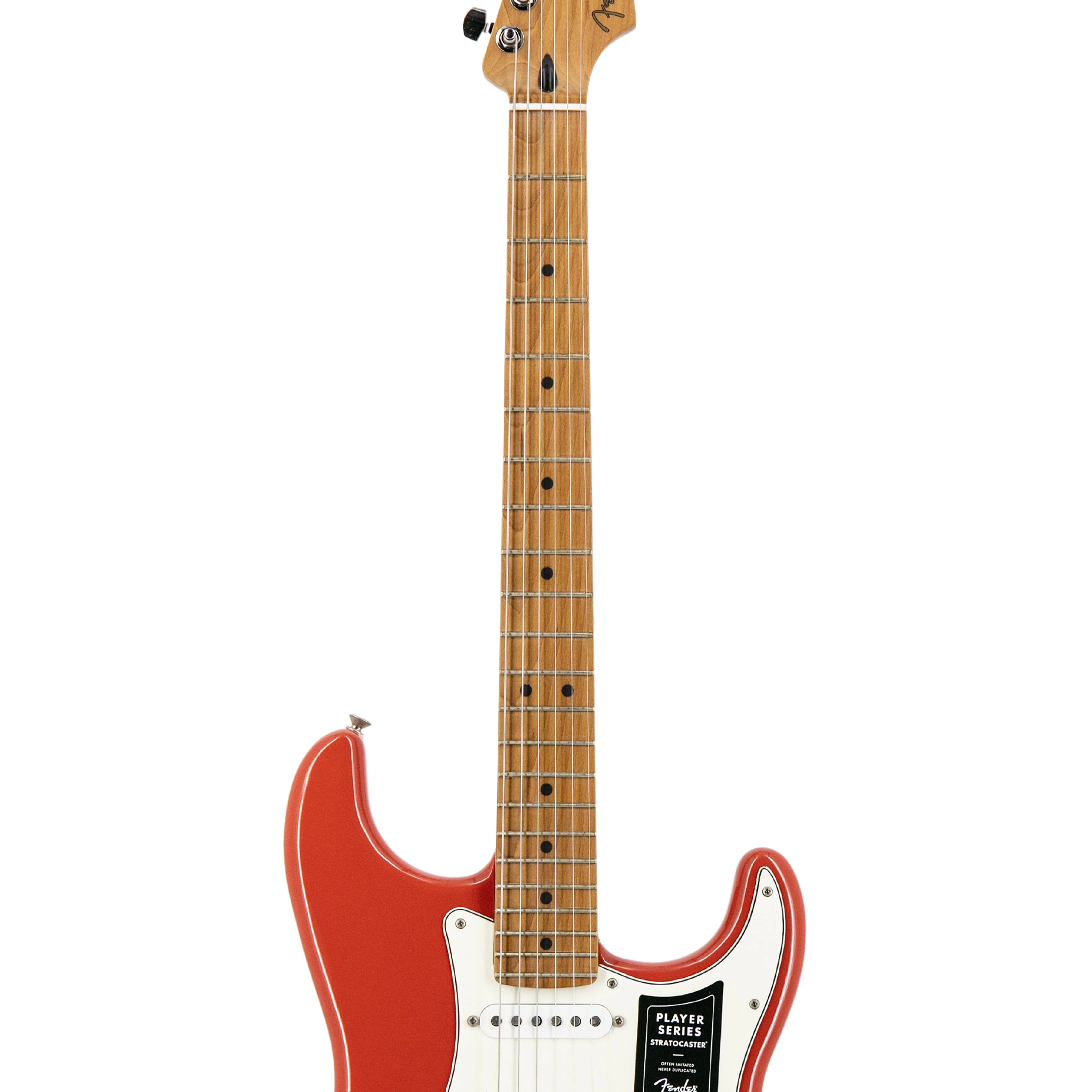 Fender FSR Player Stratocaster Fat 50s Electric Guitar, Roasted Maple FB, Fiesta Red, MX2310XXXX - Image 6