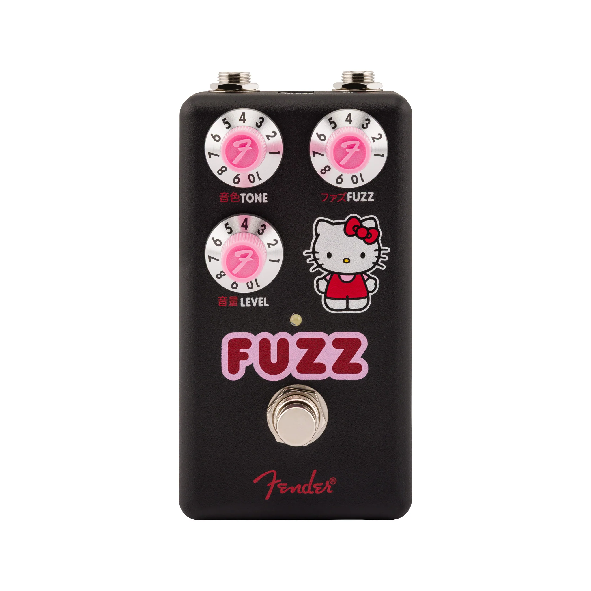 Fender Hello Kitty Fuzz Pedal, Black