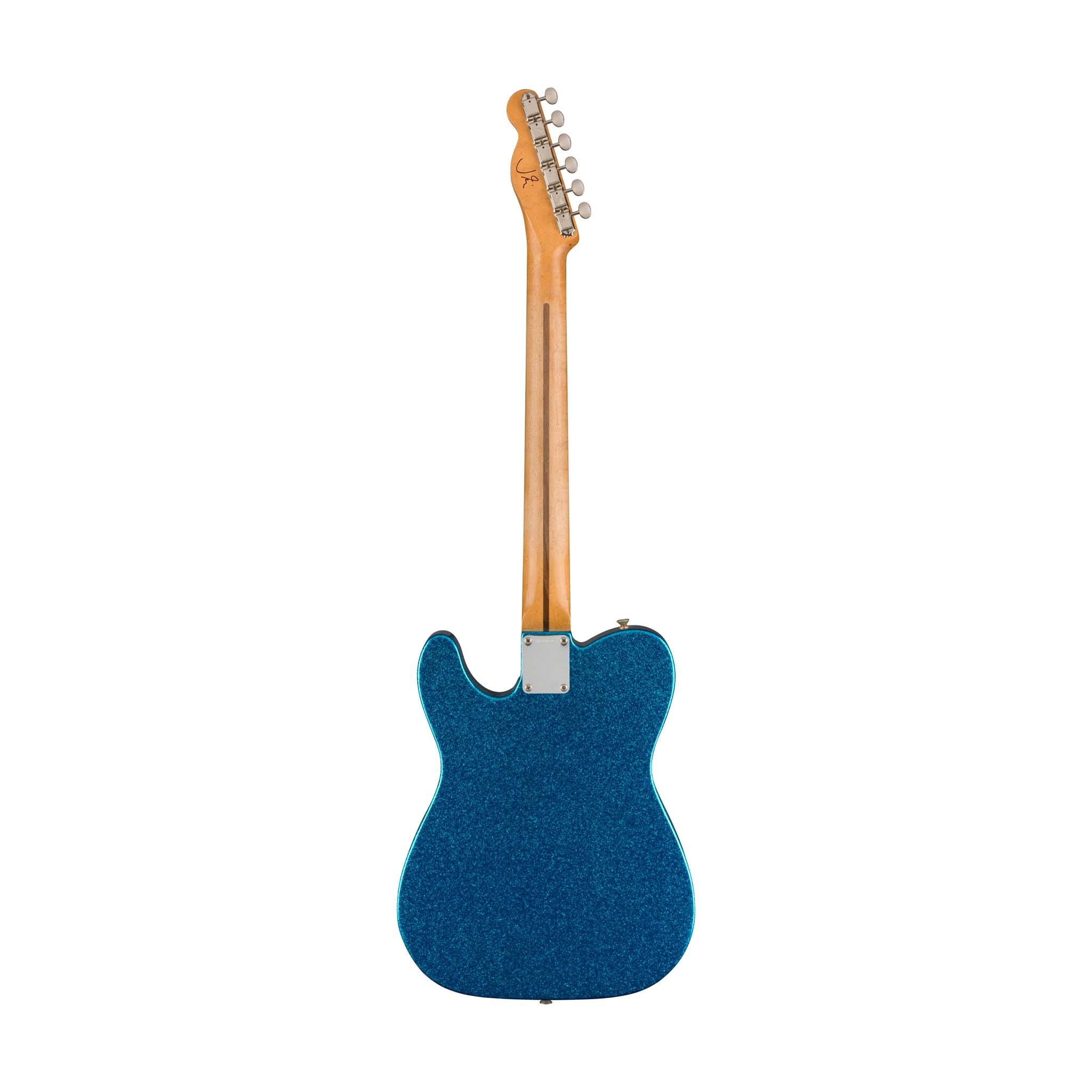 Fender J Mascis Telecaster Electric Guitar, Maple FB, Sparkle Blue - Image 2