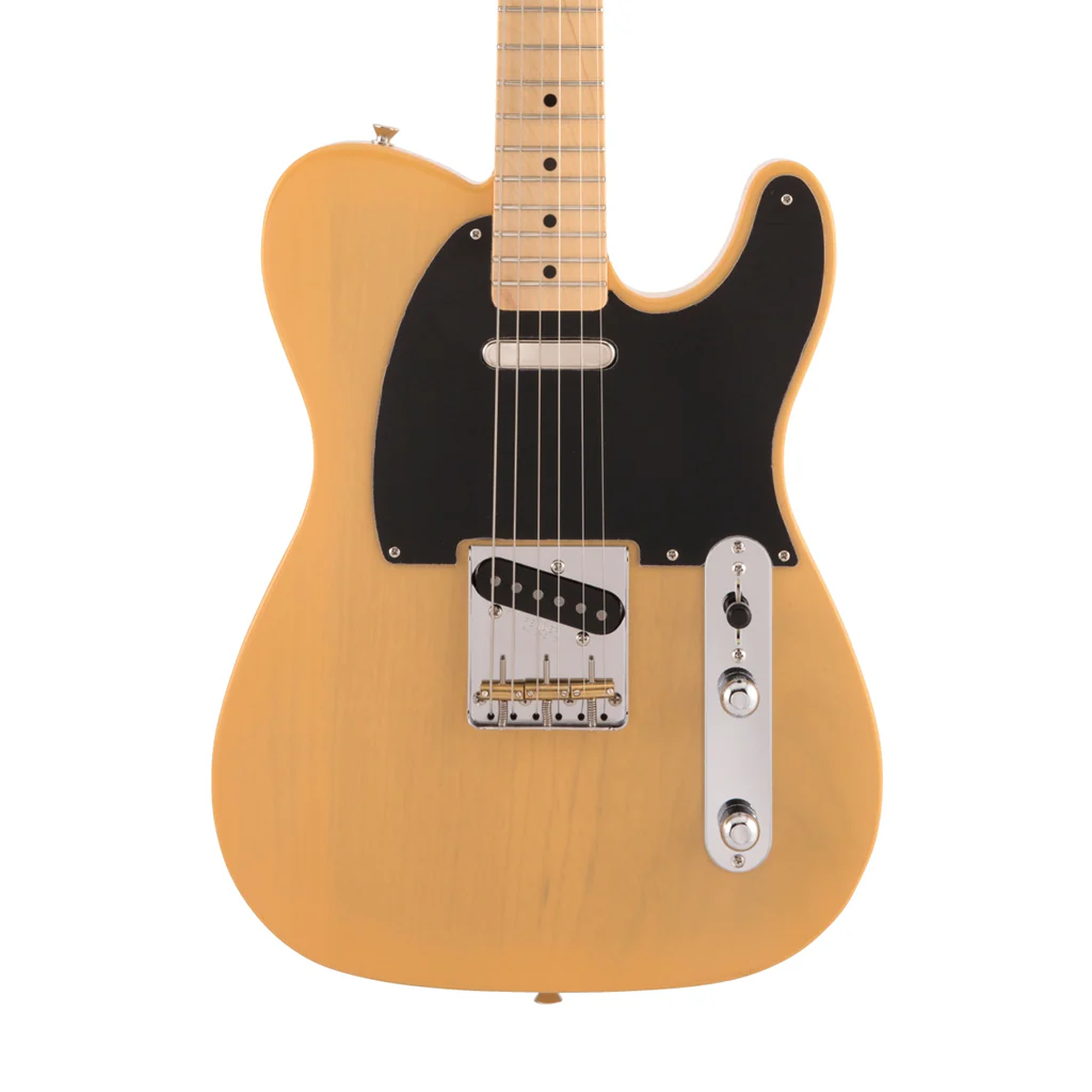 Fender Japan Heritage 50s Telecaster Electric Guitar, Maple FB, Butterscotch Blonde - Image 3